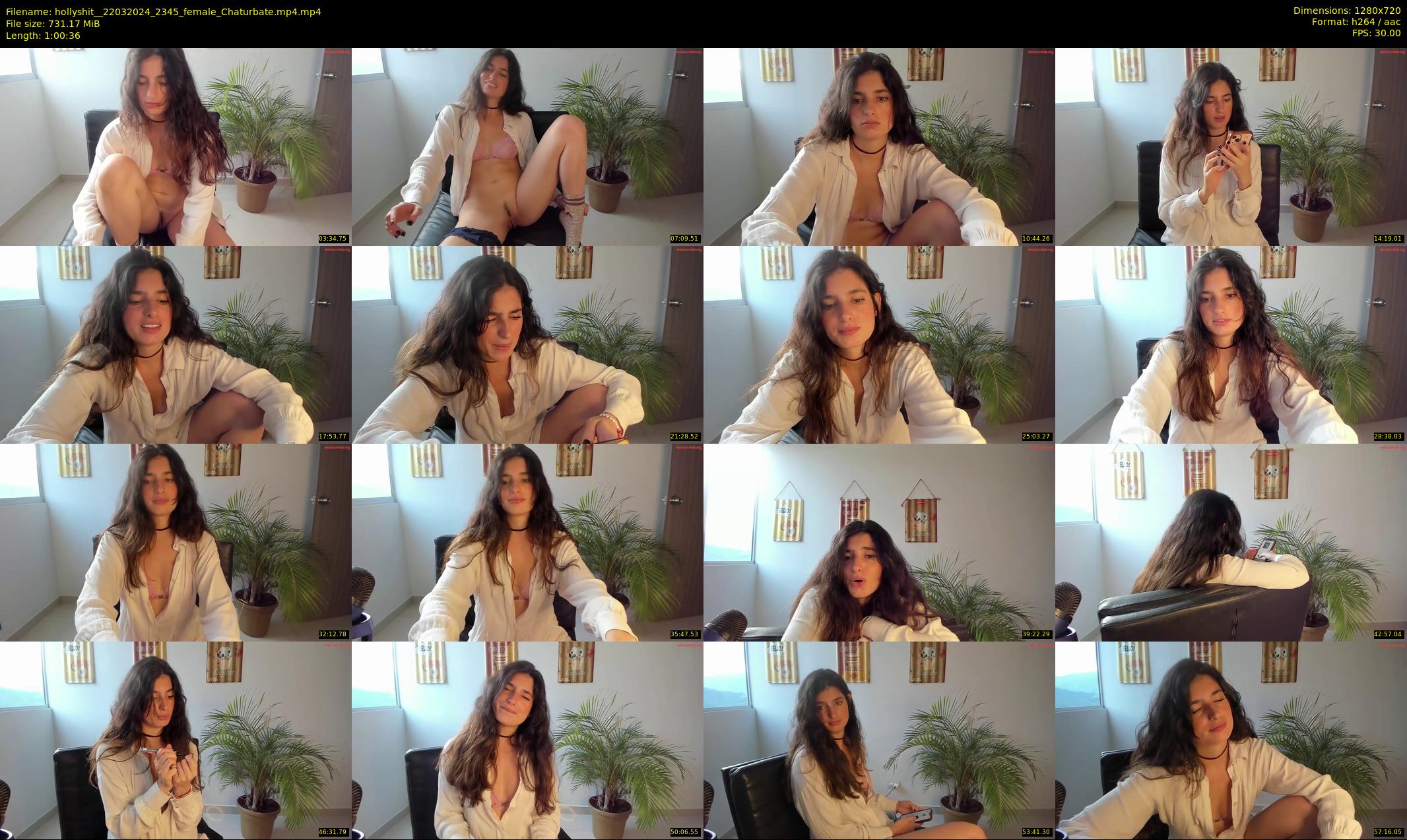 hollyshit_ — 61 minute Chaturbate female cam show recording, 720p, Mar 22, 2024