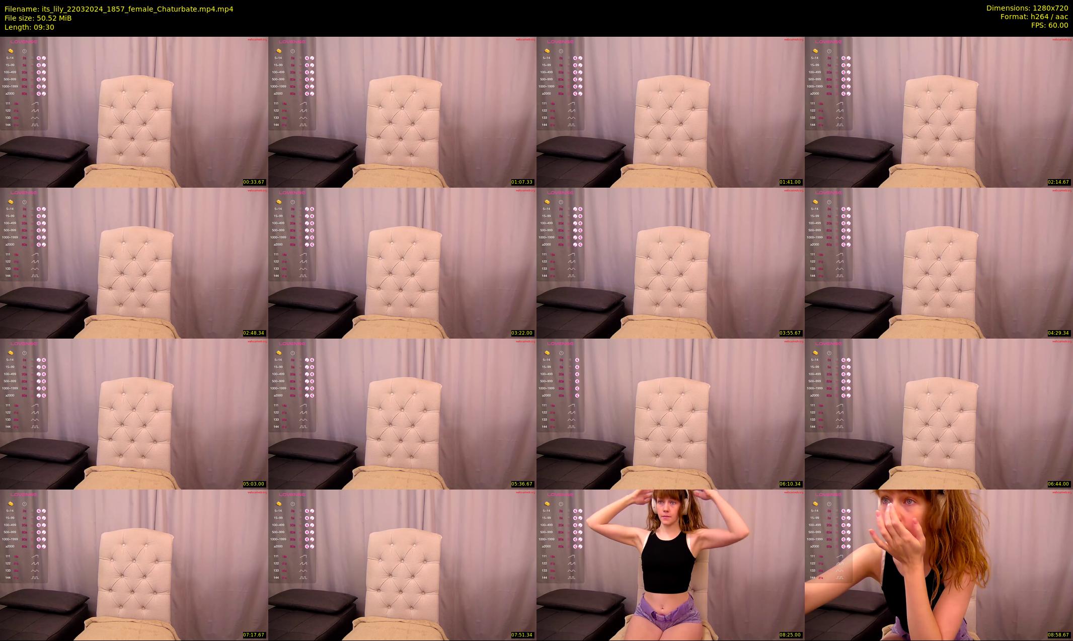 its_lily — 10 minute Chaturbate female cam show recording, 720p, Mar 22, 2024
