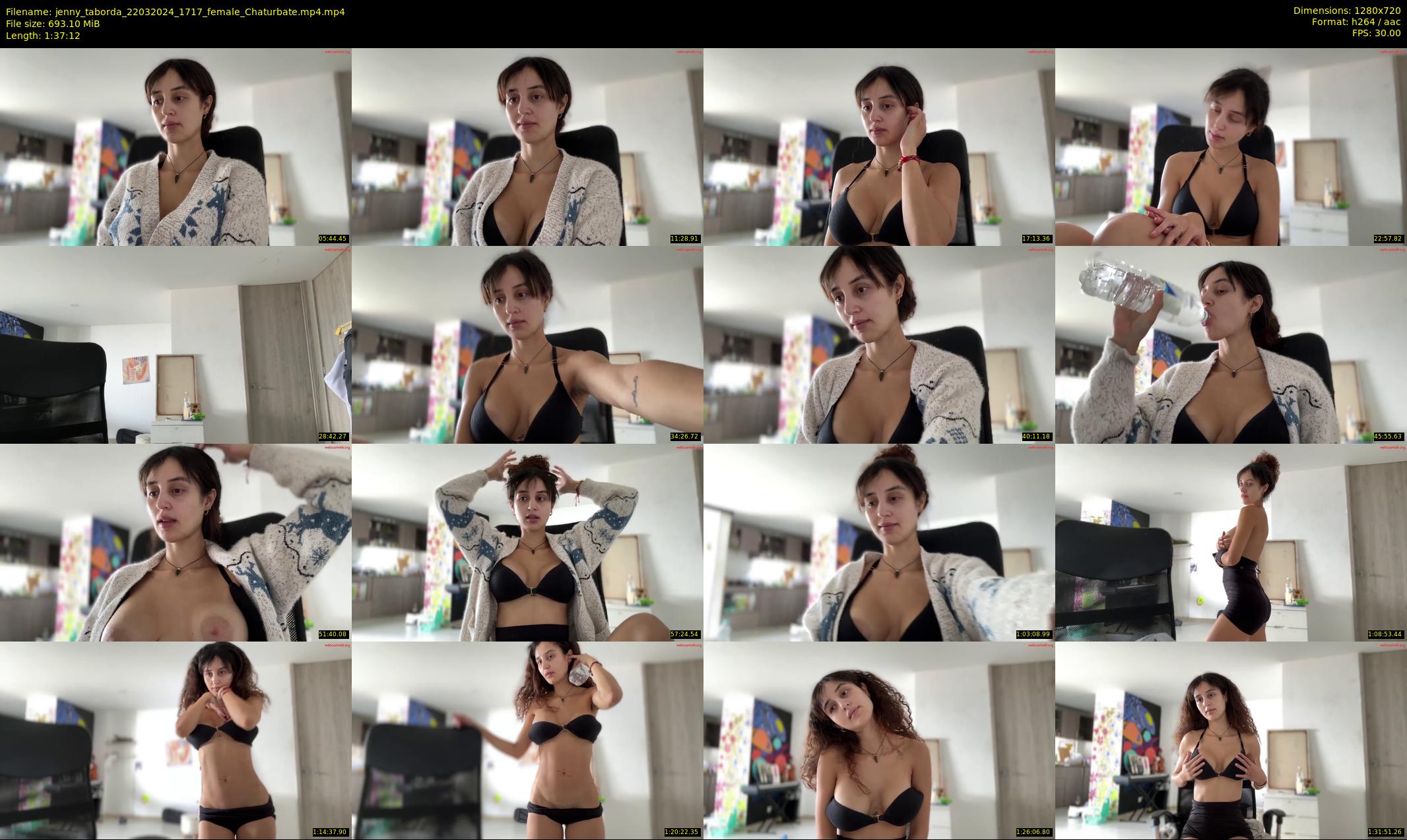 jenny_taborda — 98 minute Chaturbate female cam show recording, 720p, Mar 22, 2024