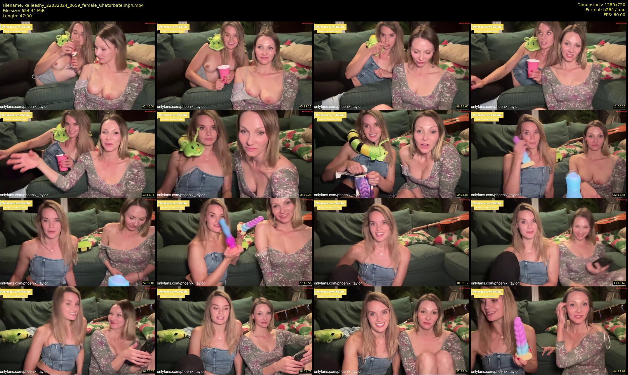 kaileeshy — 47 minute Chaturbate female cam show recording, 720p, Mar 22, 2024