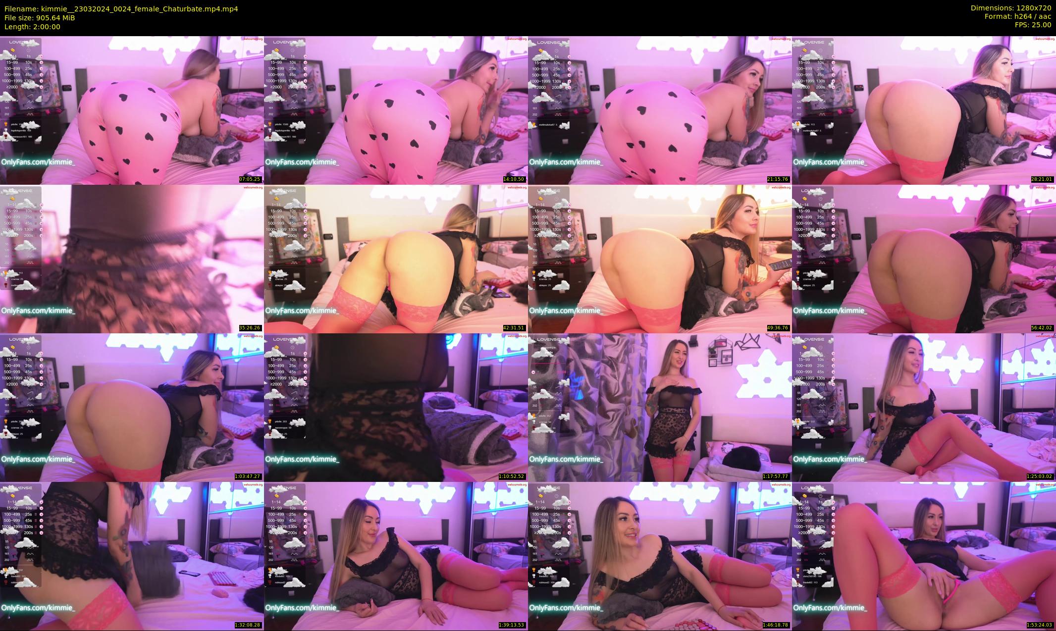 kimmie_ — 120 minute Chaturbate female cam show recording, 720p, Mar 23, 2024