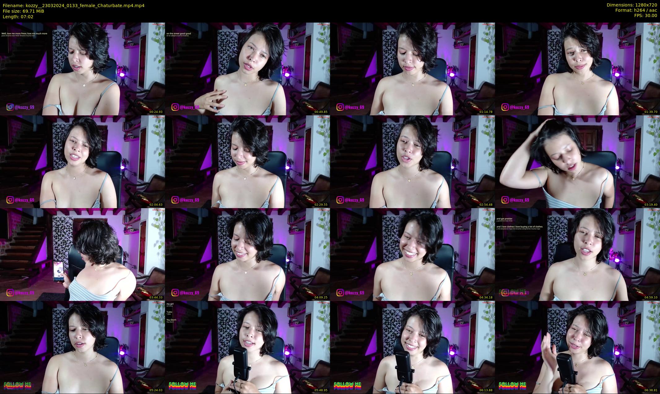 kozzy_ — 8 minute Chaturbate female cam show recording, 720p, Mar 23, 2024
