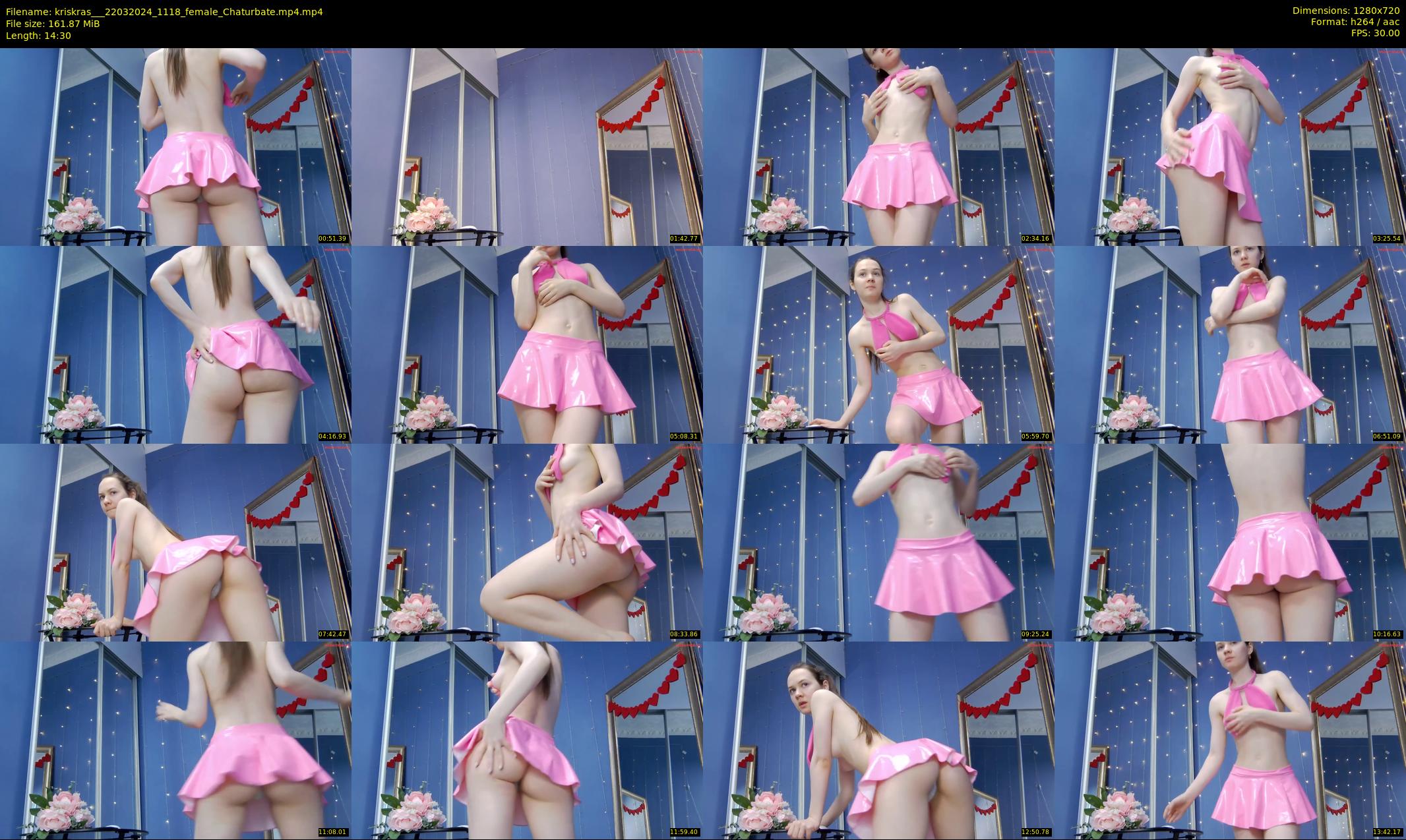 kriskras__ — 15 minute Chaturbate female cam show recording, 720p, Mar 22, 2024