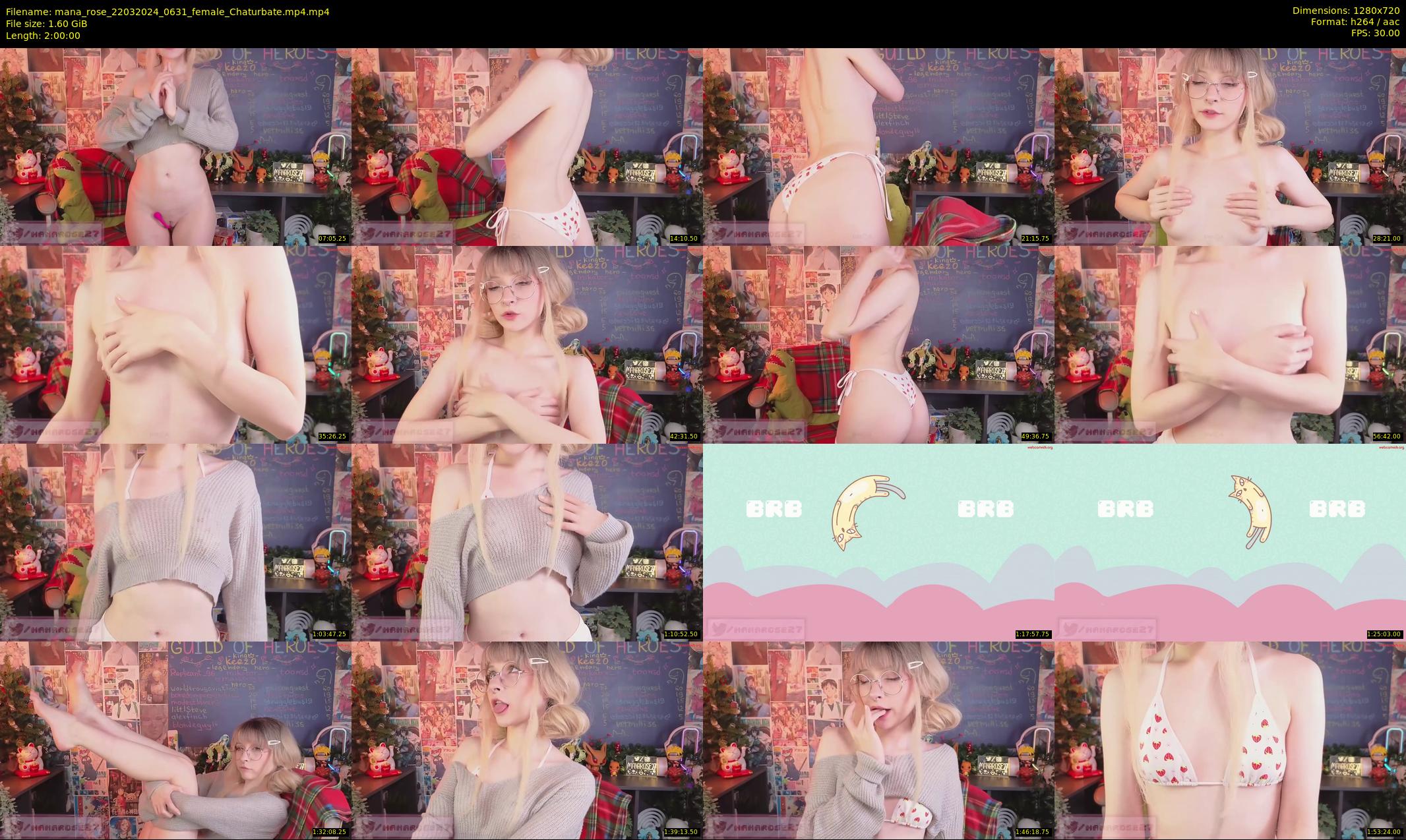 mana_rose — 120 minute Chaturbate female cam show recording, 720p, Mar 22, 2024