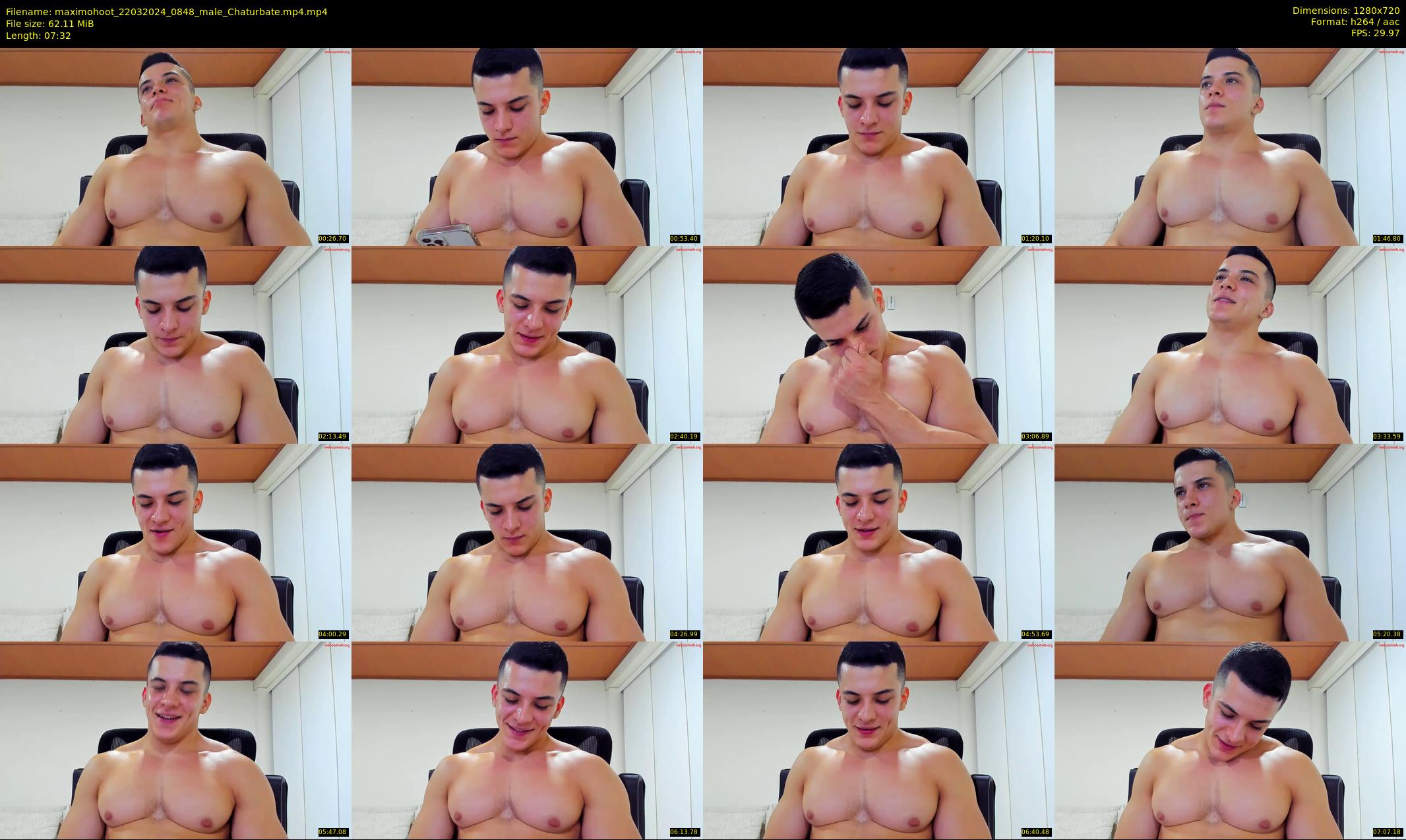 maximohoot — 8 minute Chaturbate male cam show recording, 720p, Mar 22, 2024