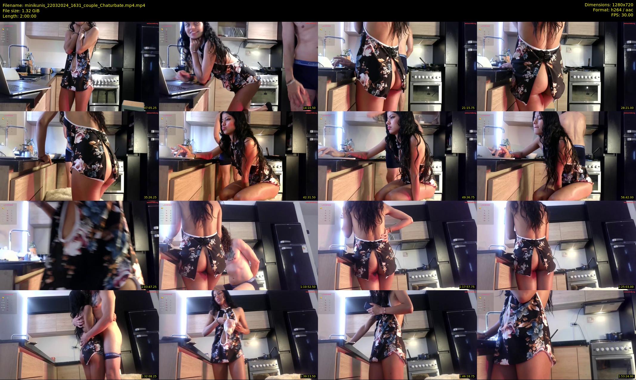 minikunis — 120 minute Chaturbate couple cam show recording, 720p, Mar 22, 2024