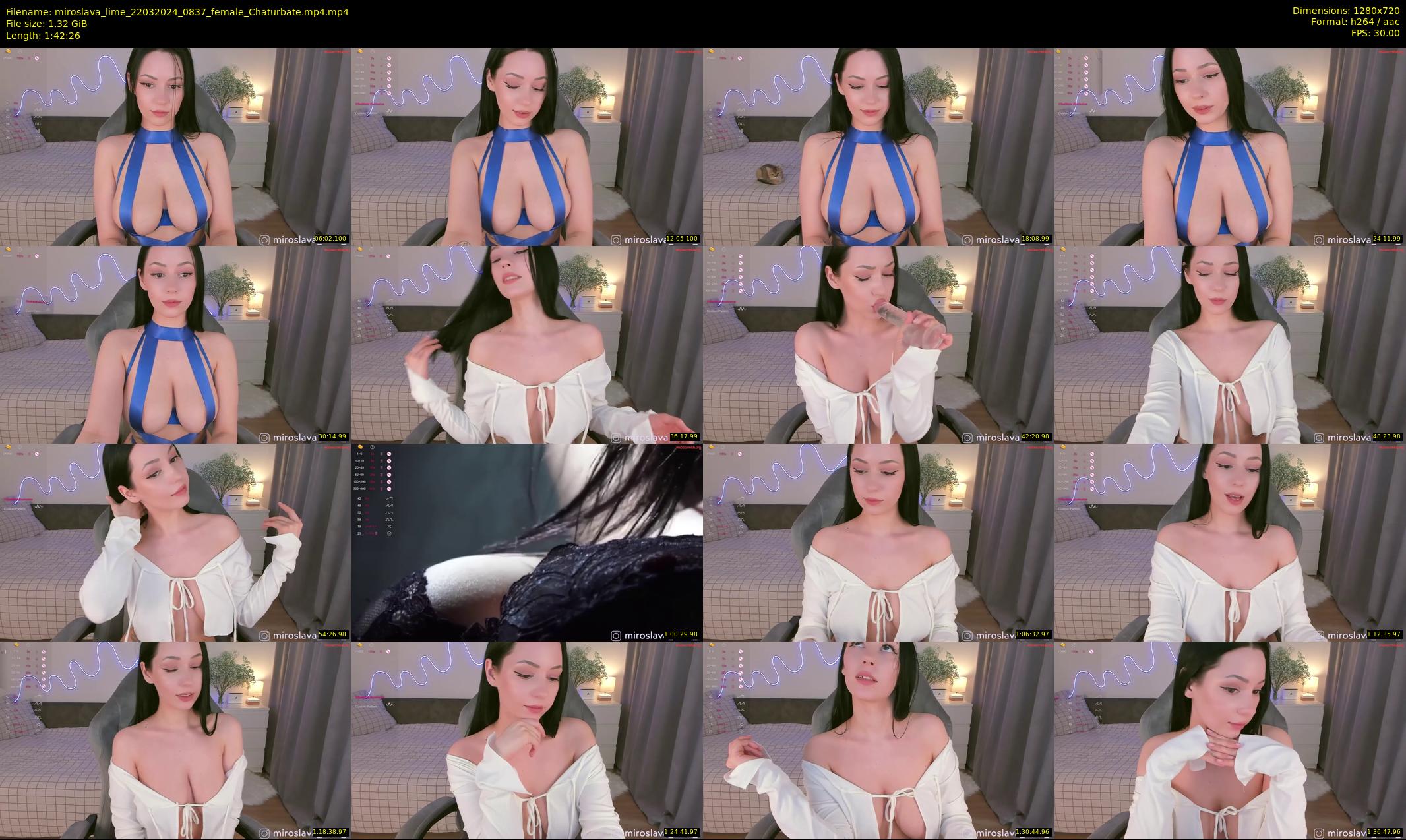 miroslava_lime — 103 minute Chaturbate female cam show recording, 720p, Mar 22, 2024