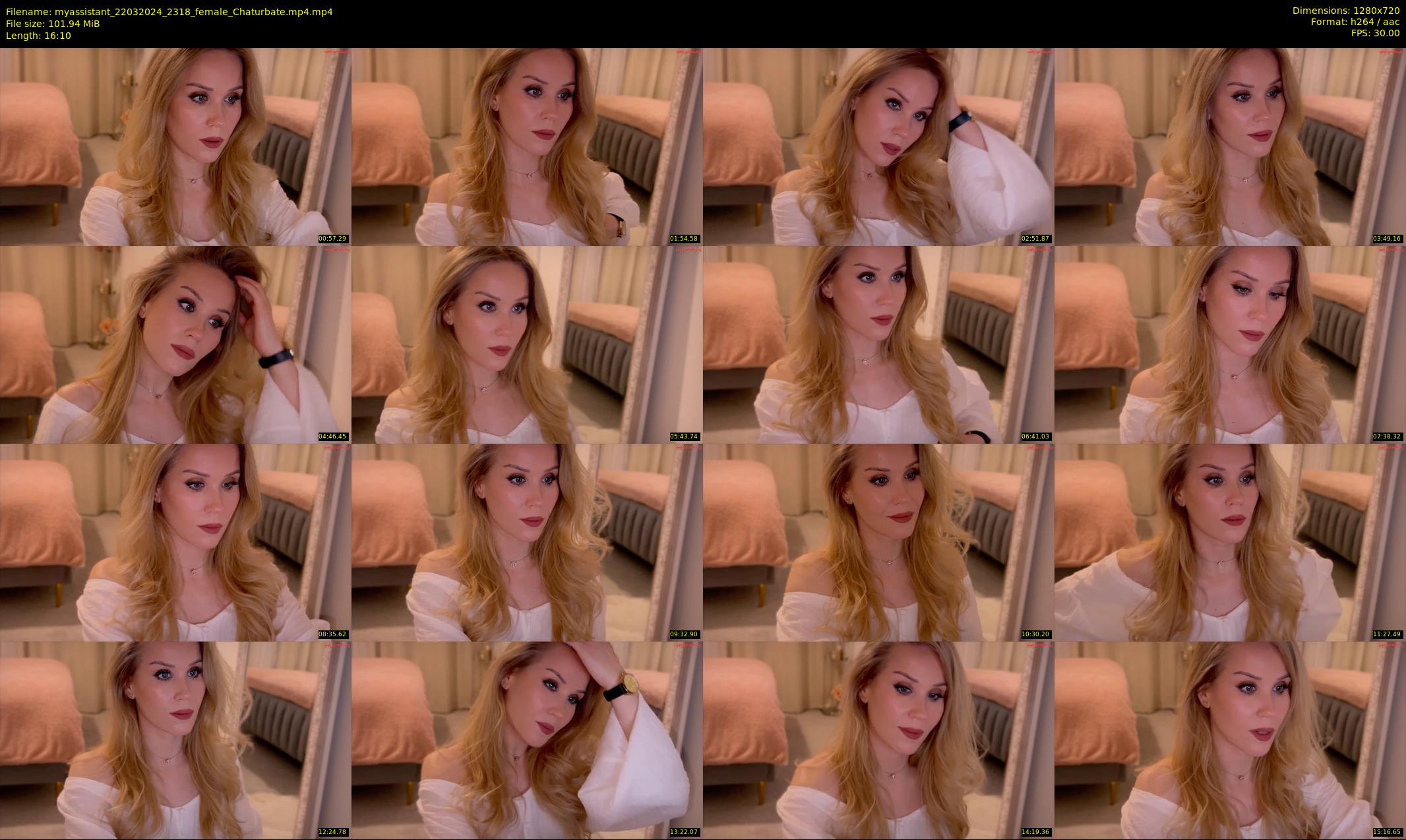 myassistant — 17 minute Chaturbate female cam show recording, 720p, Mar 22, 2024