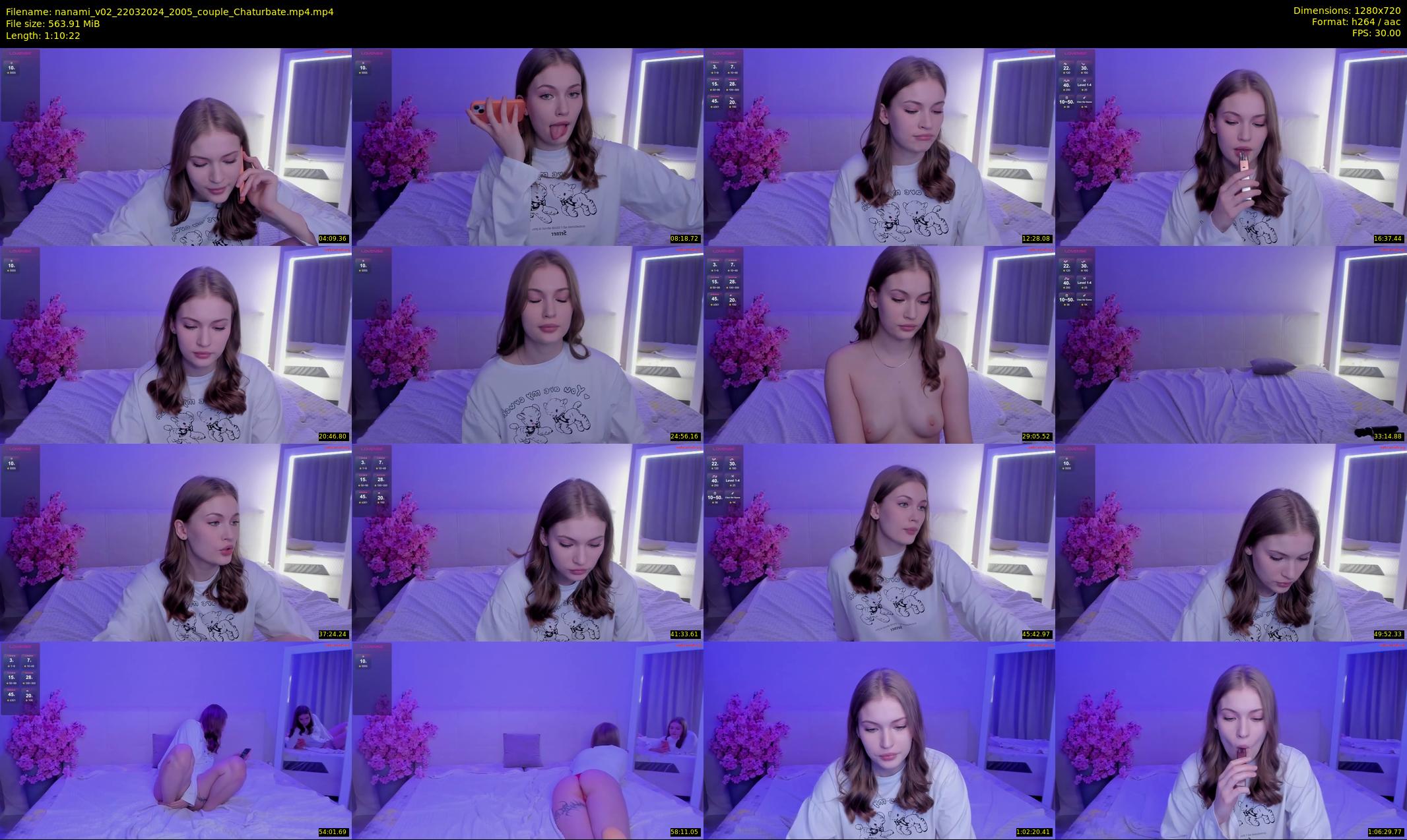 nanami_v02 — 71 minute Chaturbate couple cam show recording, 720p, Mar 22, 2024