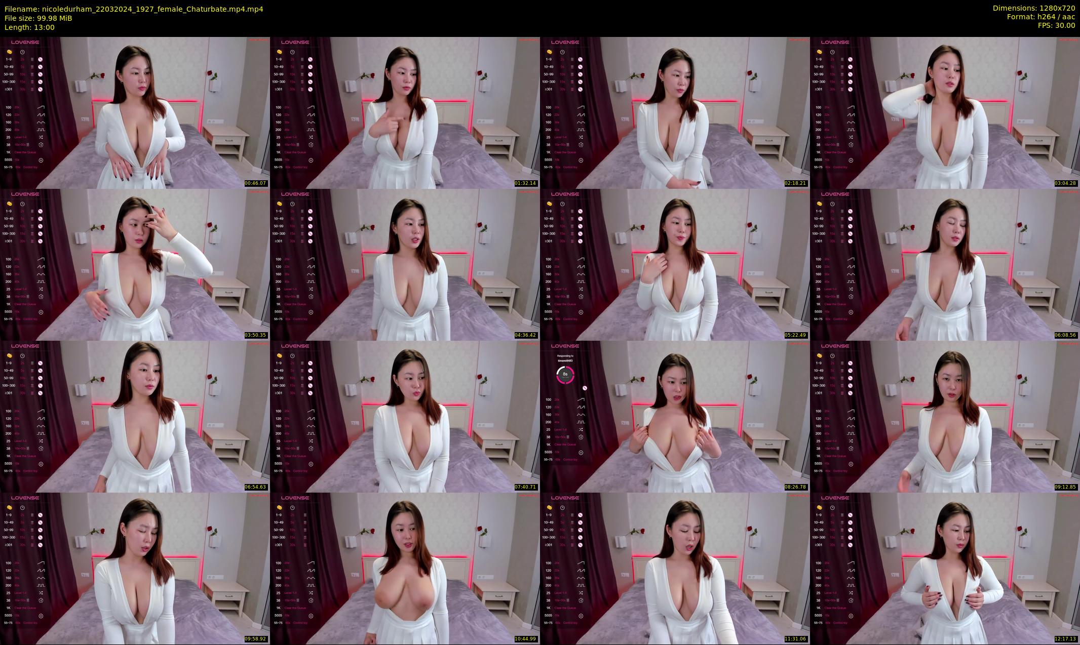 nicoledurham — 13 minute Chaturbate female cam show recording, 720p, Mar 22, 2024