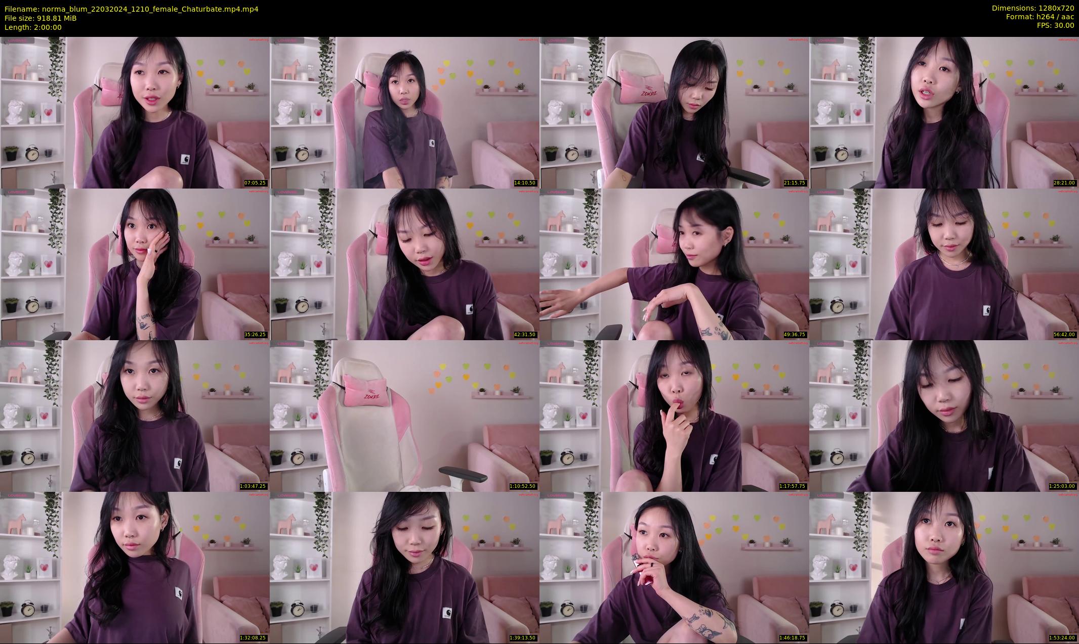 norma_blum — 120 minute Chaturbate female cam show recording, 720p, Mar 22, 2024