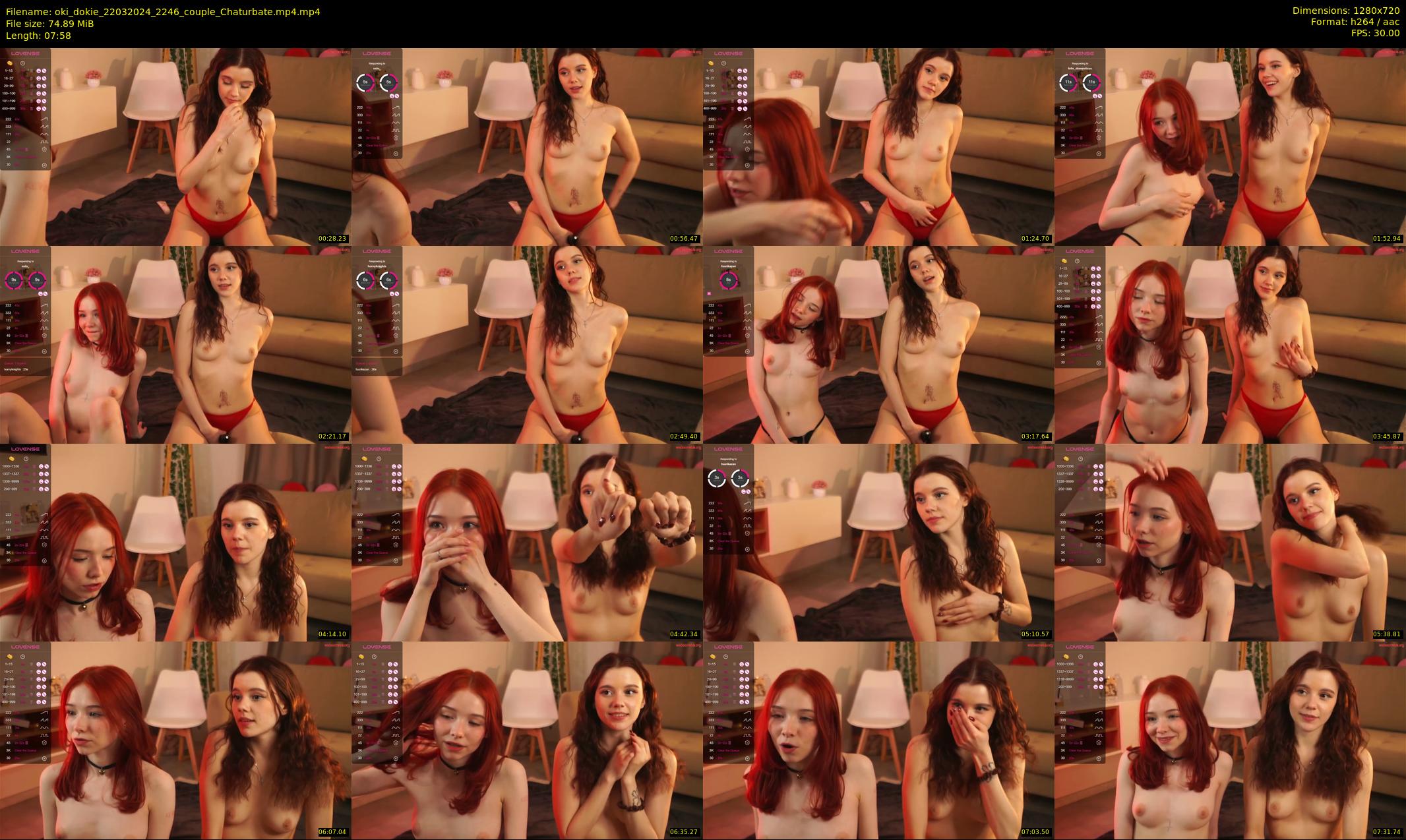 oki_dokie — 8 minute Chaturbate female cam show recording, 720p, Mar 22, 2024