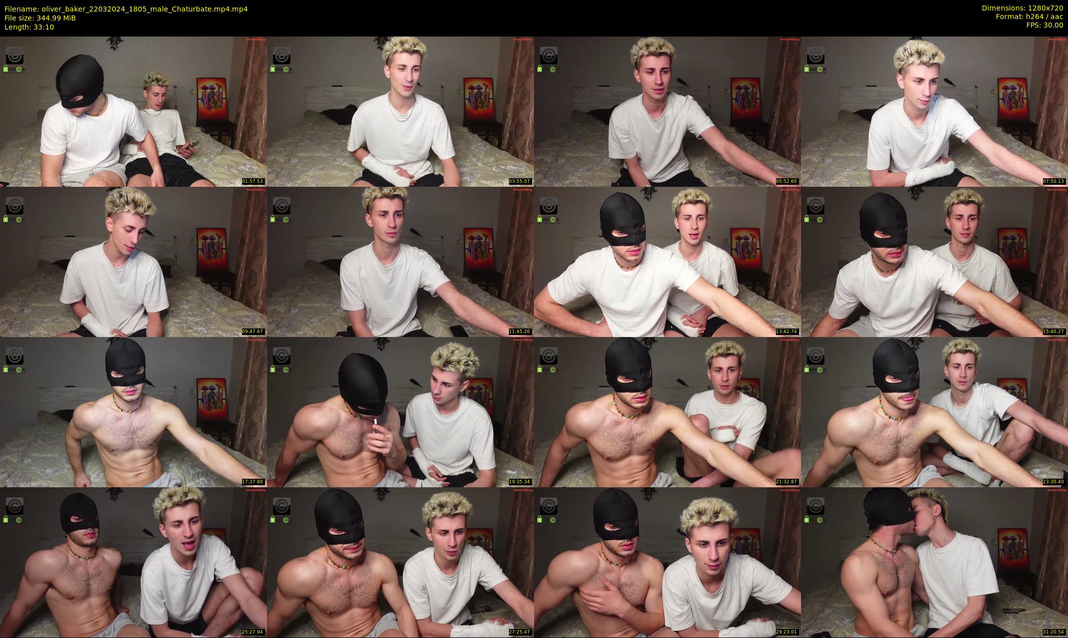 oliver_baker — 34 minute Chaturbate male cam show recording, 720p, Mar 22, 2024