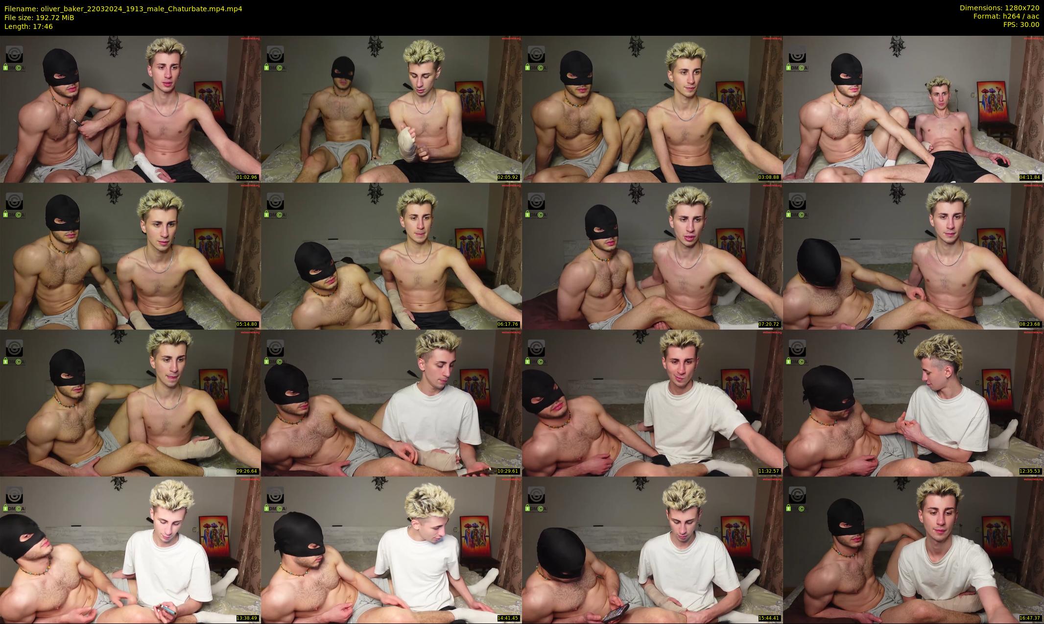 oliver_baker — 18 minute Chaturbate male cam show recording, 720p, Mar 22, 2024