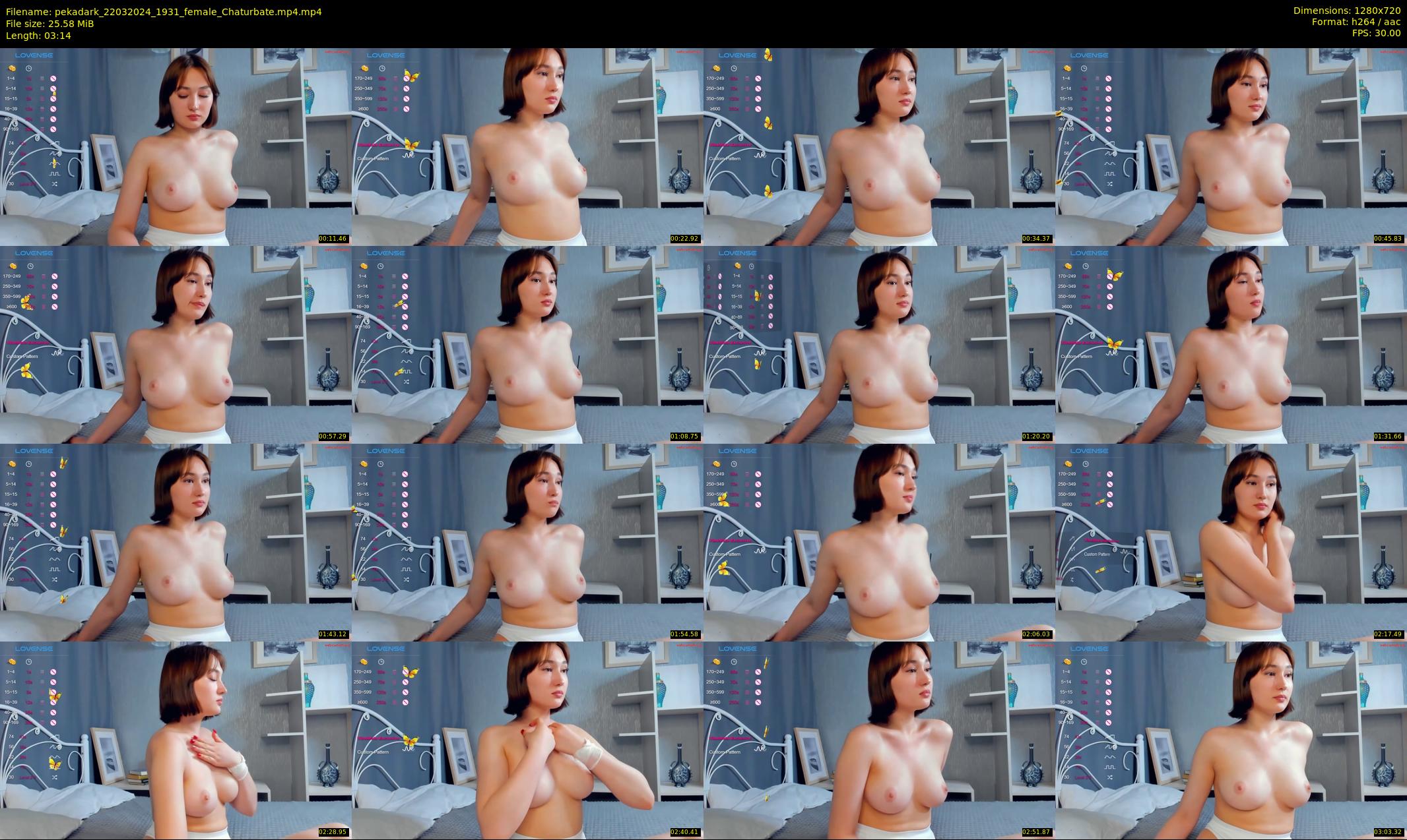 pekadark — 4 minute Chaturbate female cam show recording, 720p, Mar 22, 2024