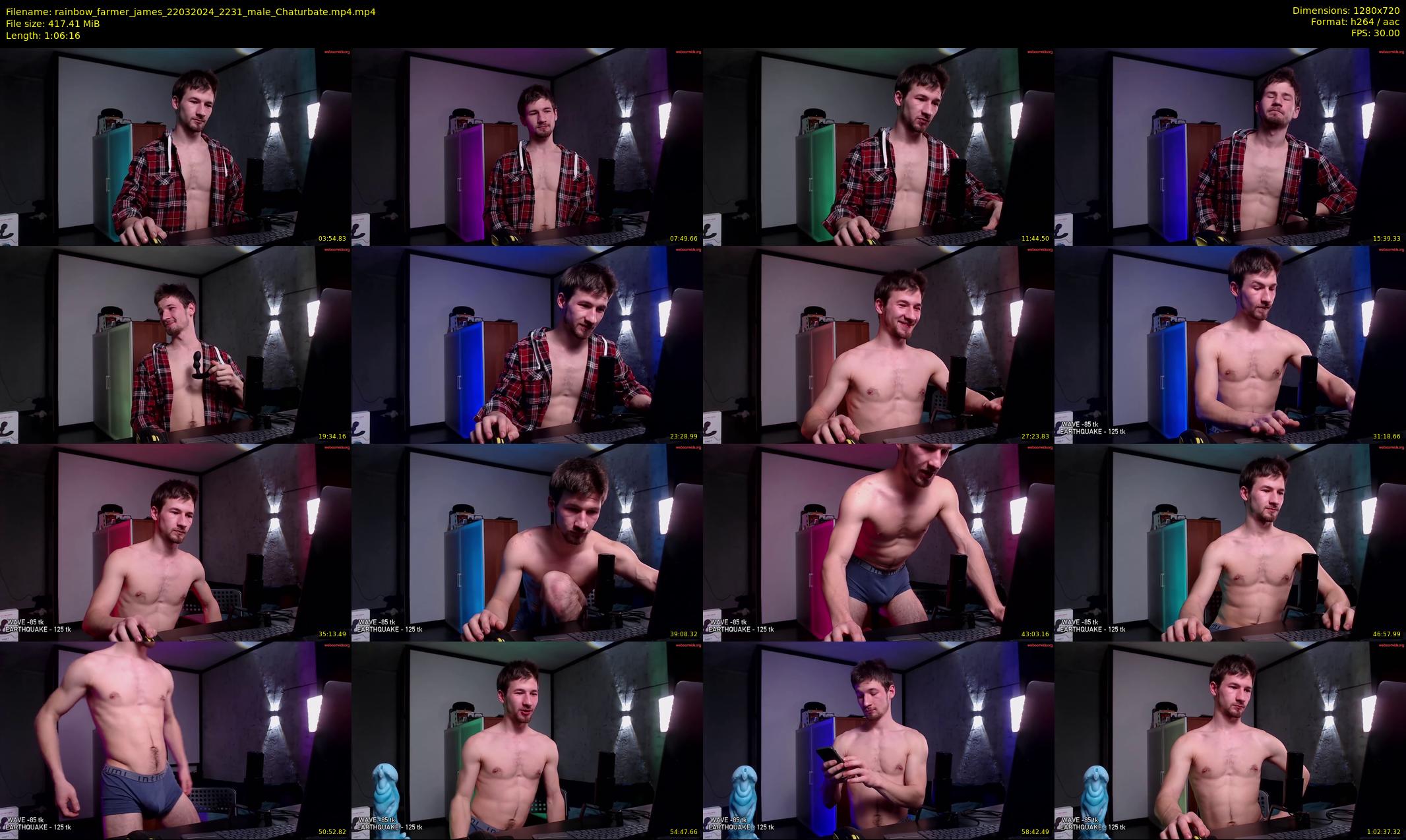 rainbow_farmer_james — 67 minute Chaturbate male cam show recording, 720p, Mar 22, 2024