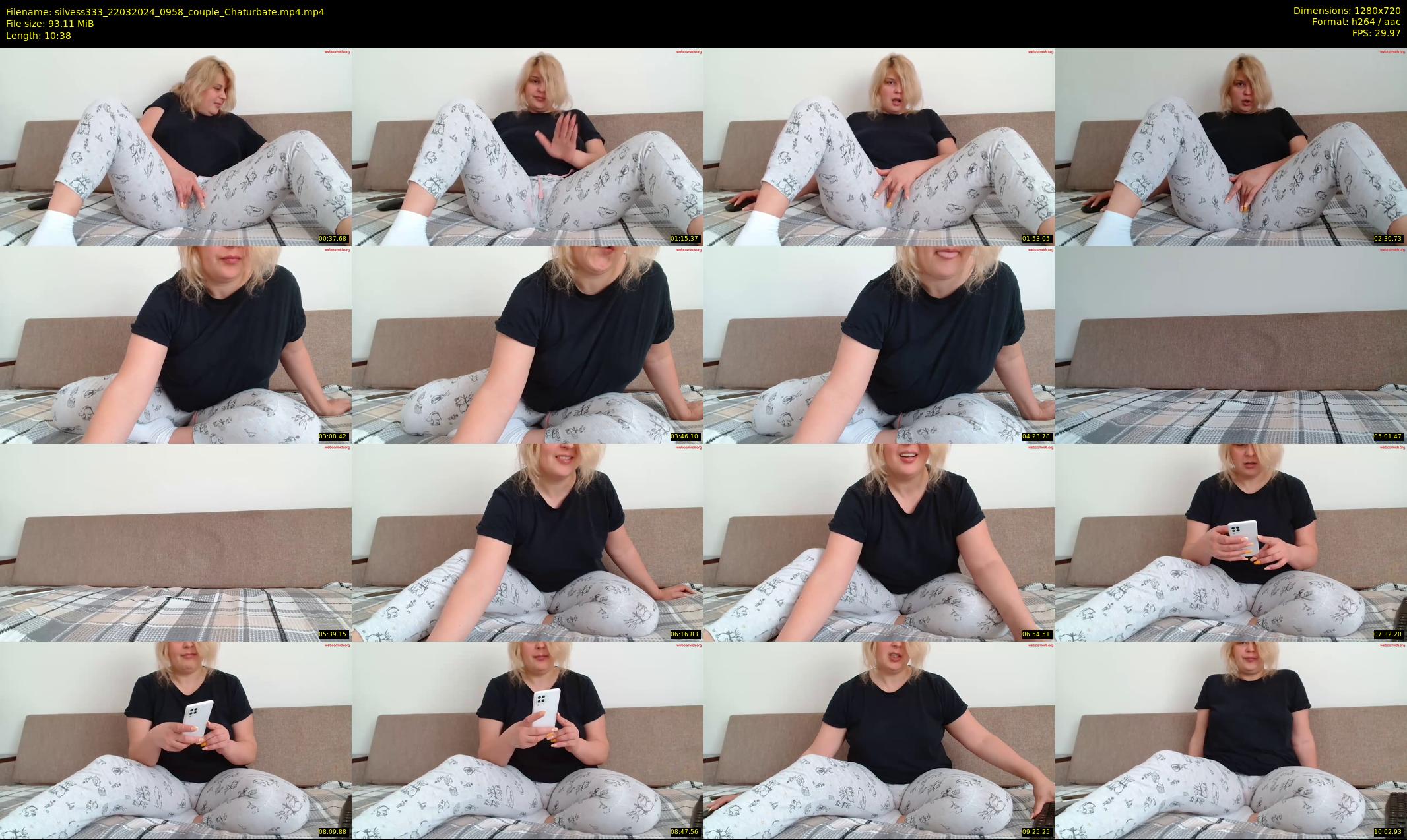 silvess333 — 11 minute Chaturbate female cam show recording, 720p, Mar 22, 2024