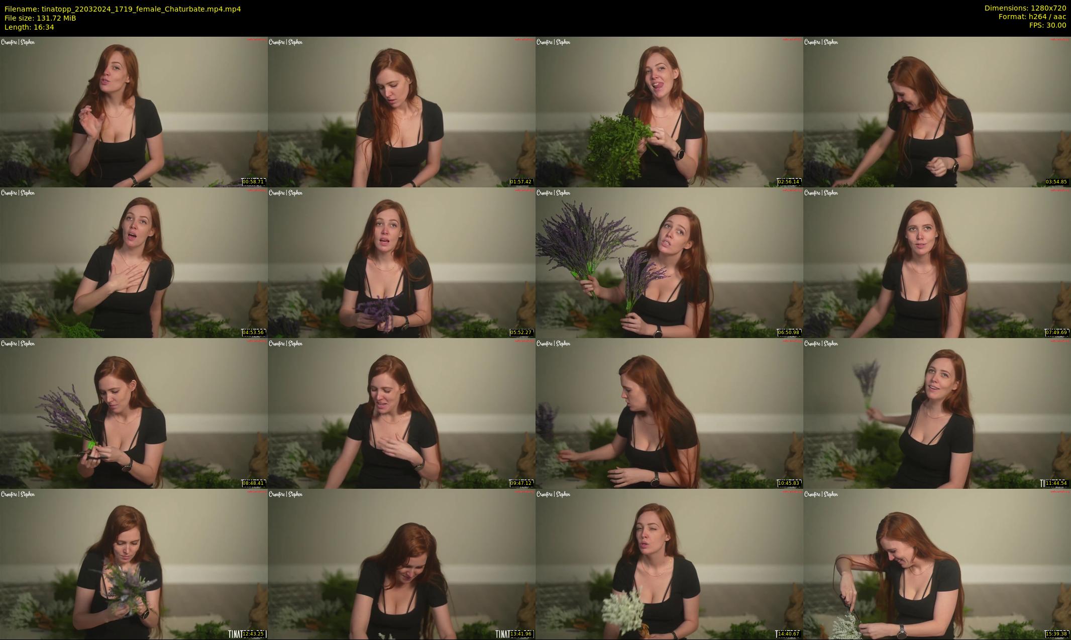 tinatopp — 17 minute Chaturbate female cam show recording, 720p, Mar 22, 2024