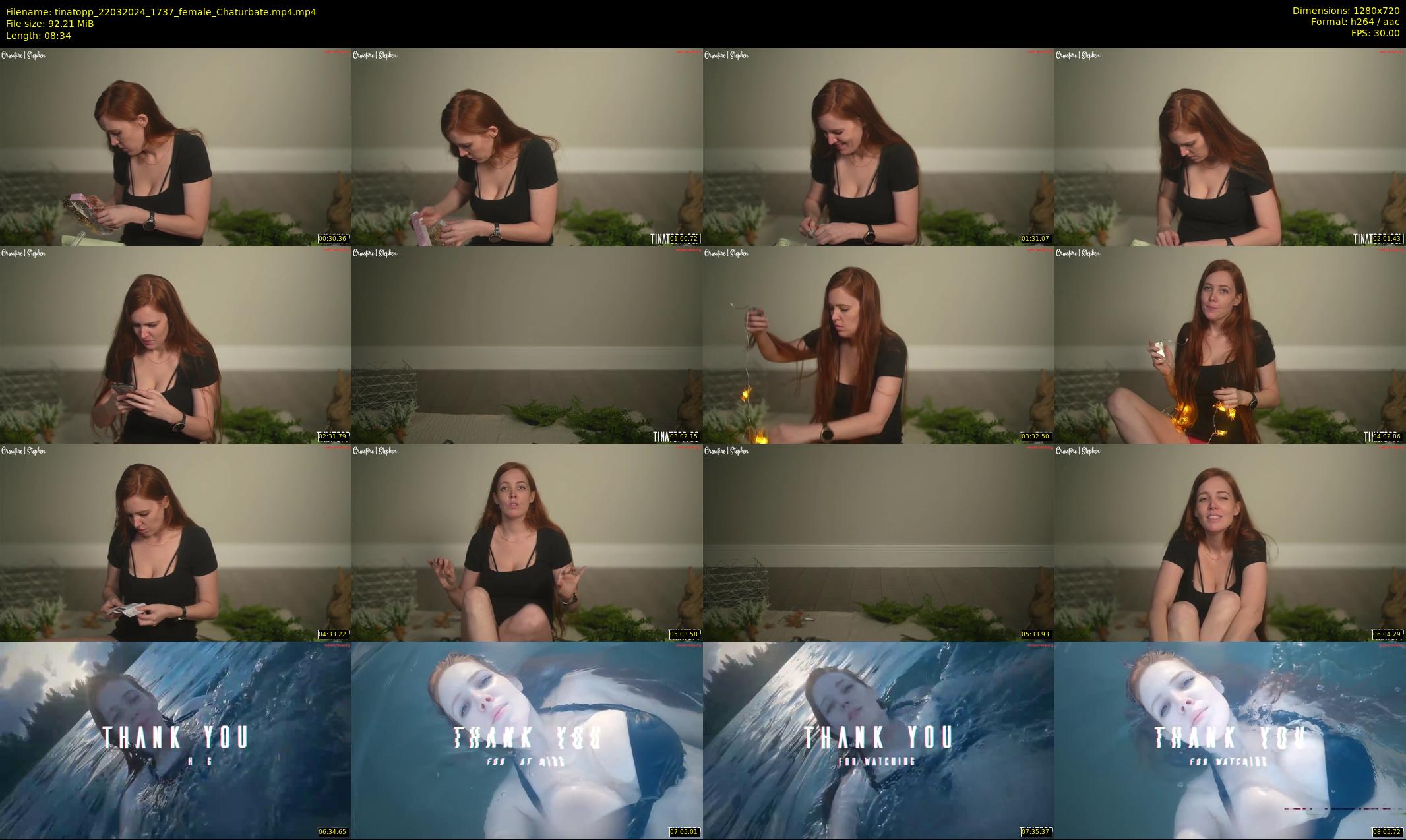 tinatopp — 9 minute Chaturbate female cam show recording, 720p, Mar 22, 2024