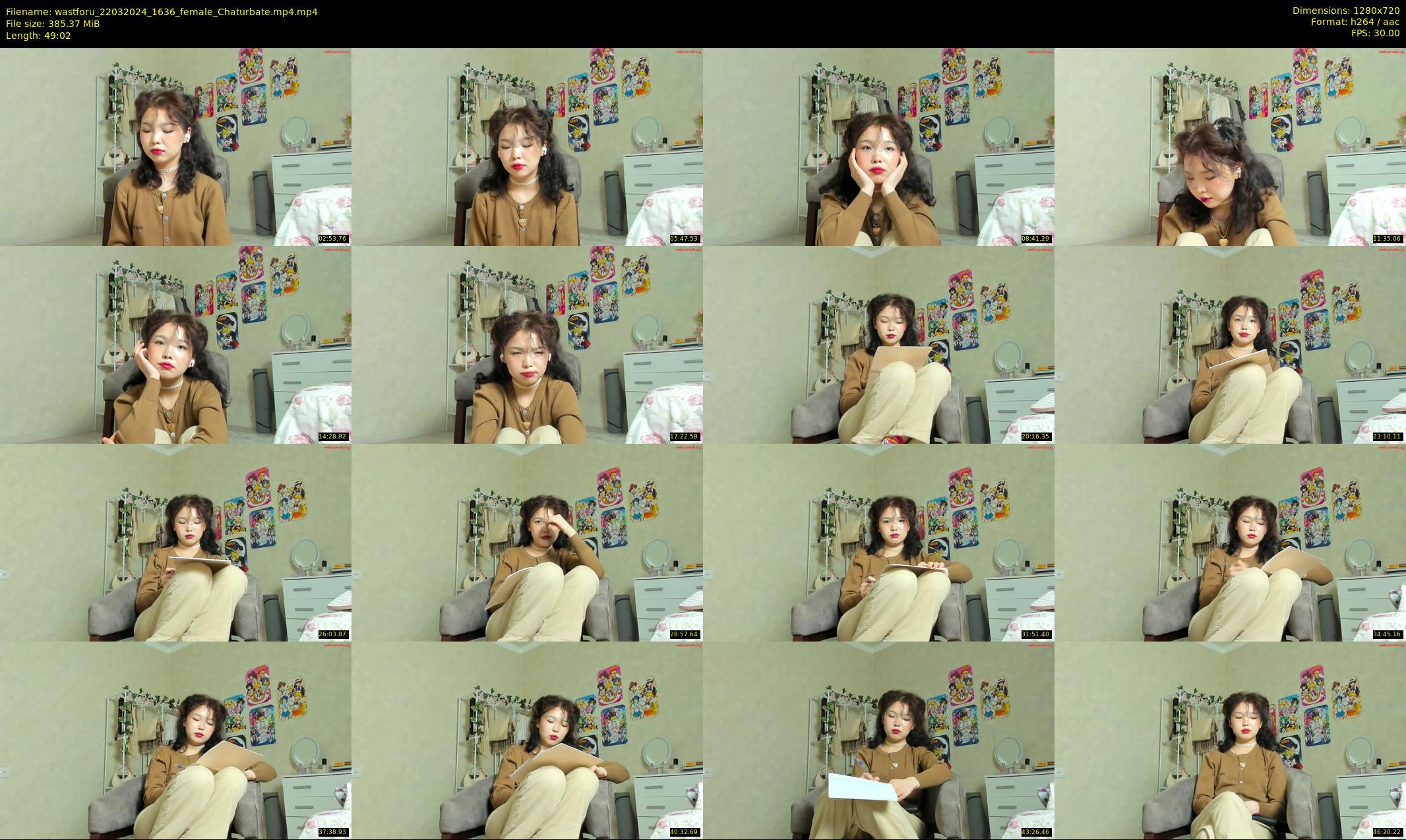 wastforu — 50 minute Chaturbate female cam show recording, 720p, Mar 22, 2024