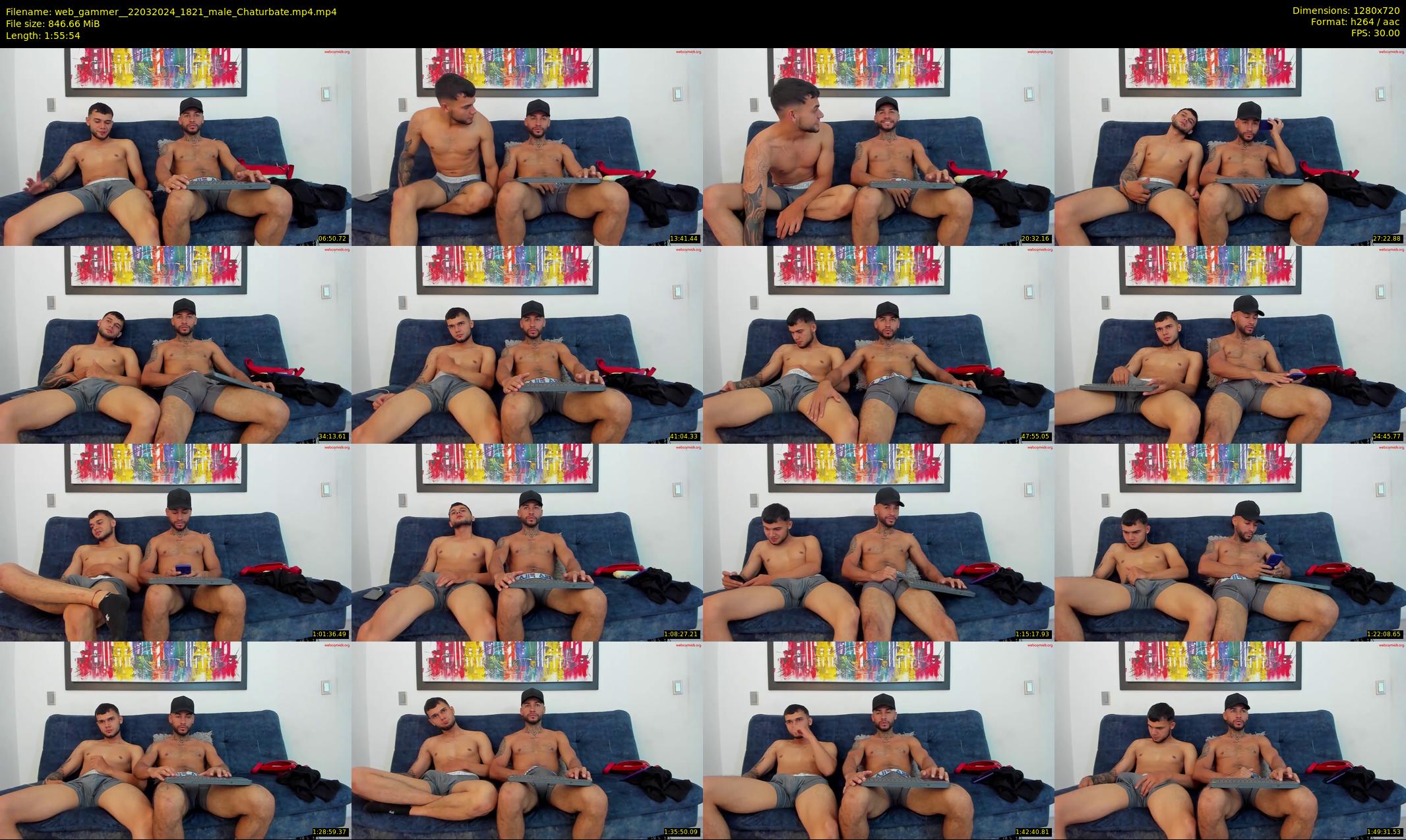 web_gammer_ — 116 minute Chaturbate male cam show recording, 720p, Mar 22, 2024