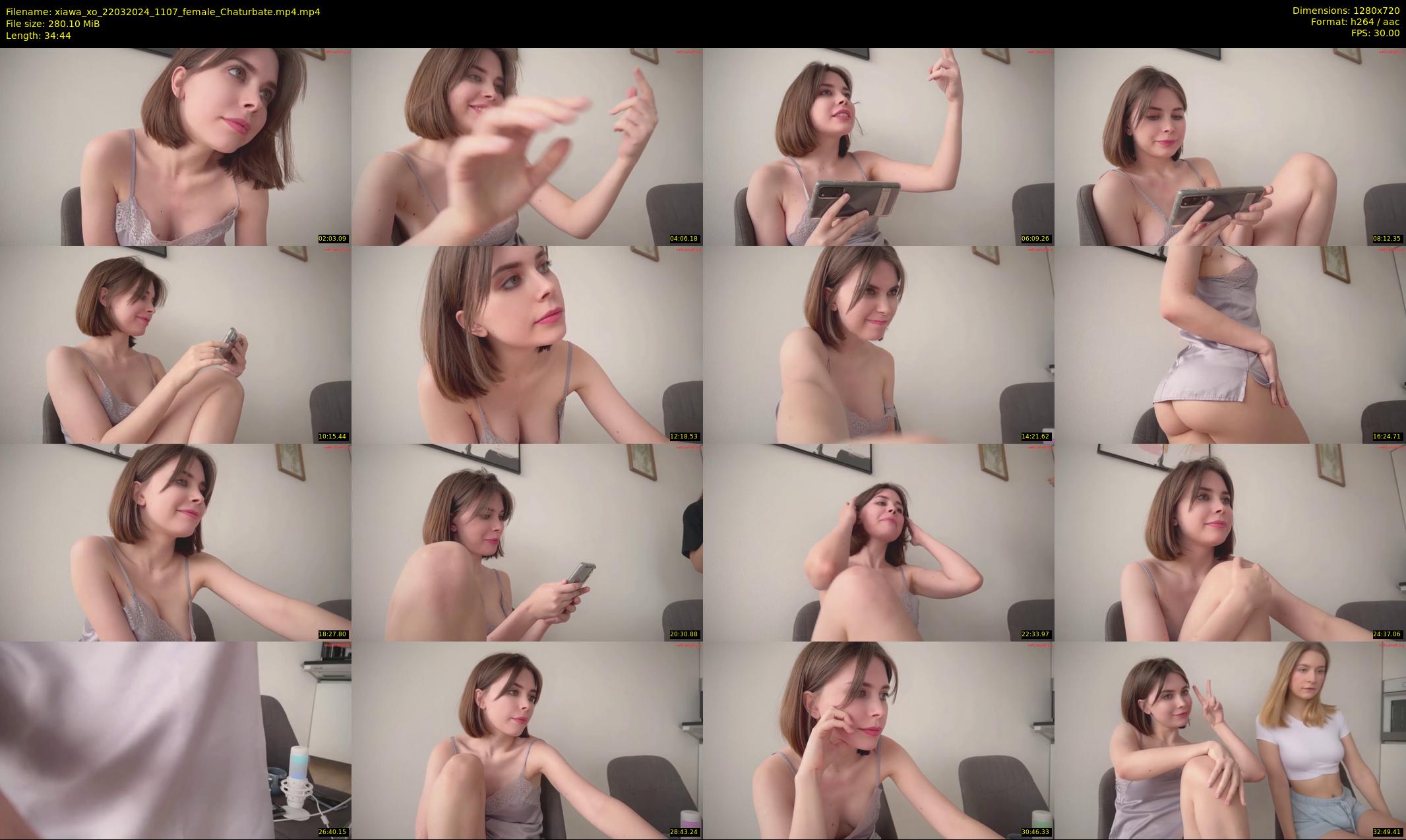 xiawa_xo — 35 minute Chaturbate female cam show recording, 720p, Mar 22, 2024