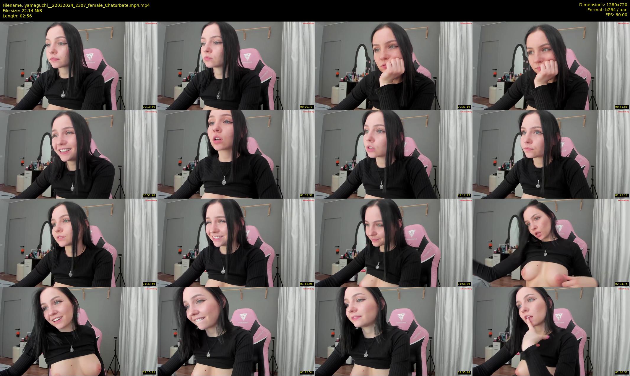 yamaguchi_ — 3 minute Chaturbate female cam show recording, 720p, Mar 22, 2024