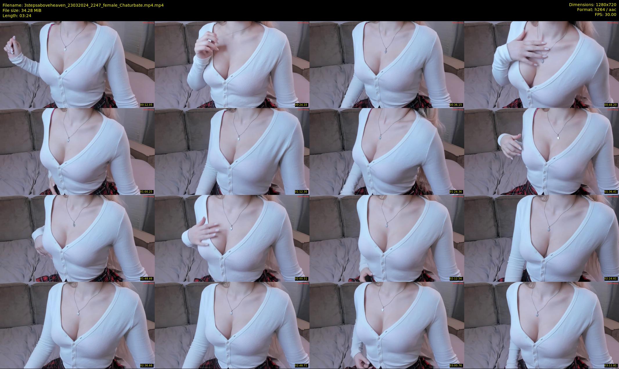 3stepsaboveheaven — 4 minute Chaturbate female cam show recording, 720p, Mar 23, 2024