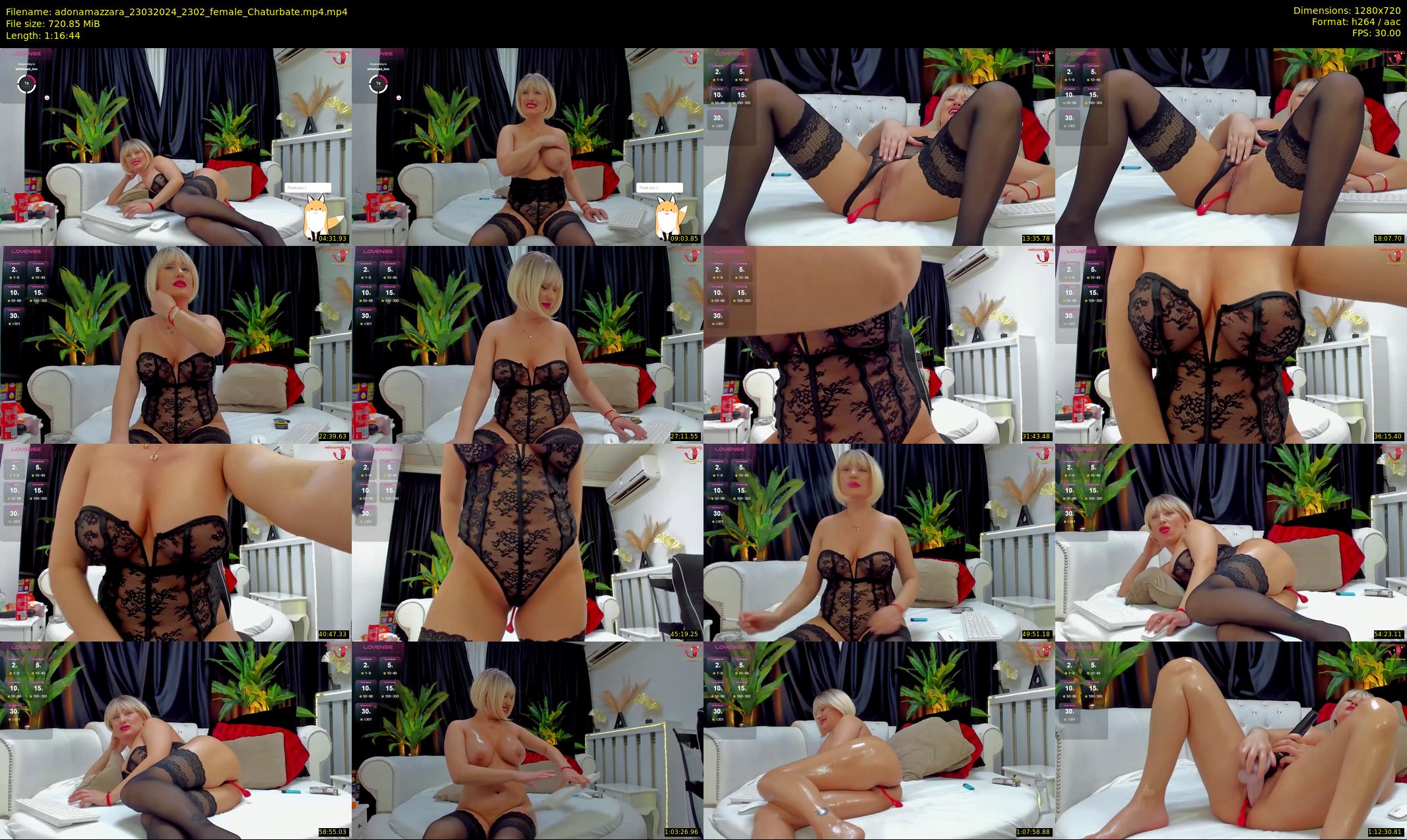 adonamazzara — 77 minute Chaturbate female cam show recording, 720p, Mar 23, 2024