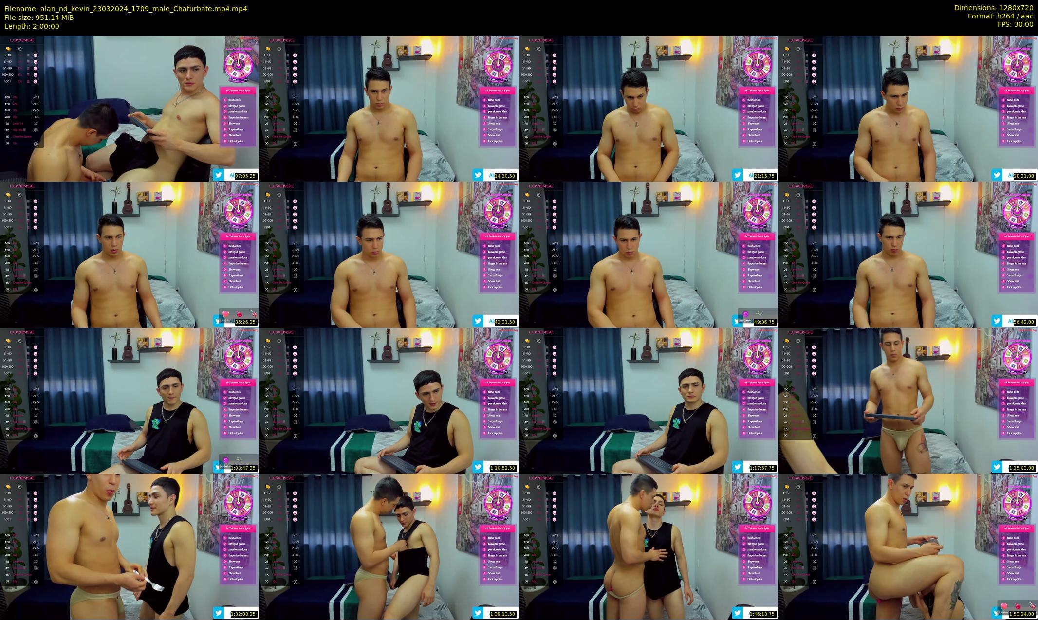 alan_nd_kevin — 120 minute Chaturbate male cam show recording, 720p, Mar 23, 2024