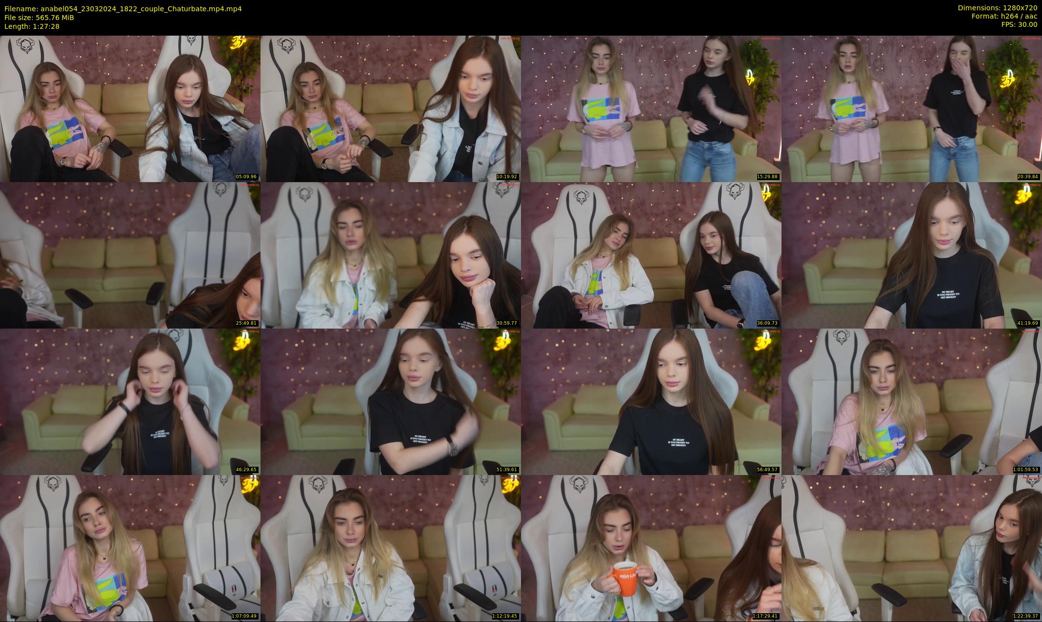 anabel054 — 88 minute Chaturbate female cam show recording, 720p, Mar 23, 2024