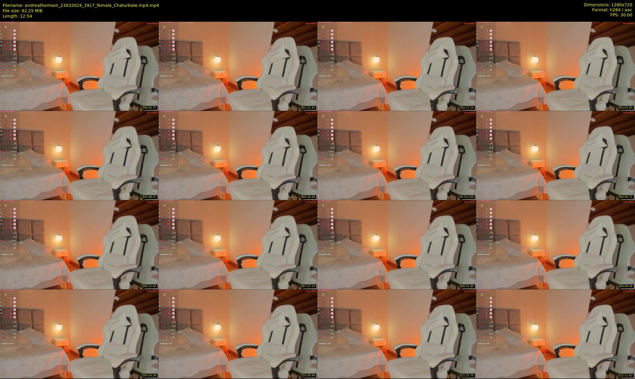 andreathomson — 13 minute Chaturbate female cam show recording, 720p, Mar 23, 2024