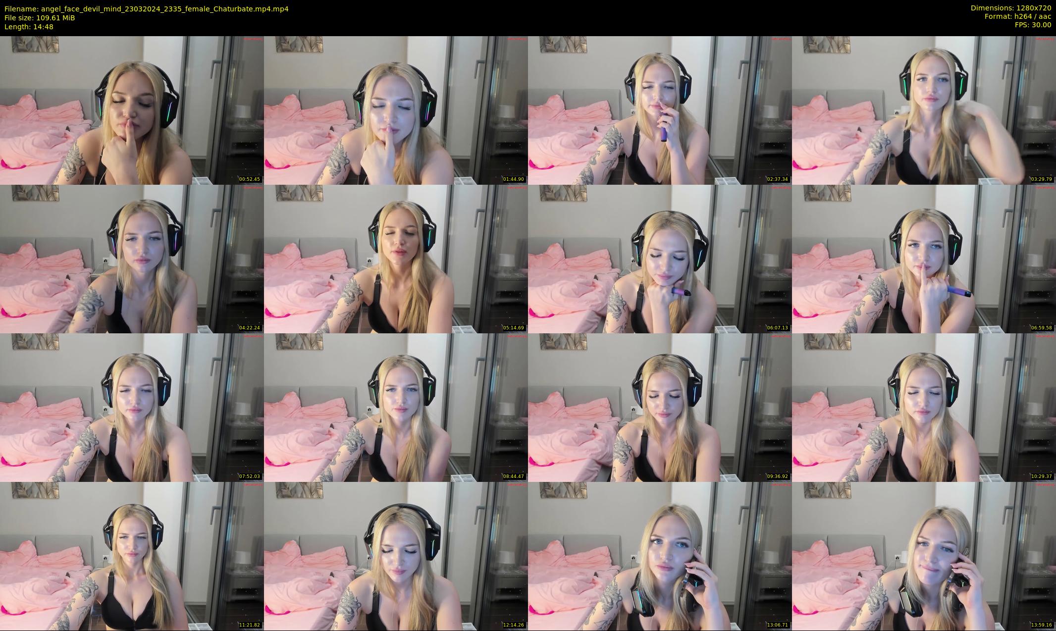 angel_face_devil_mind — 15 minute Chaturbate female cam show recording, 720p, Mar 23, 2024