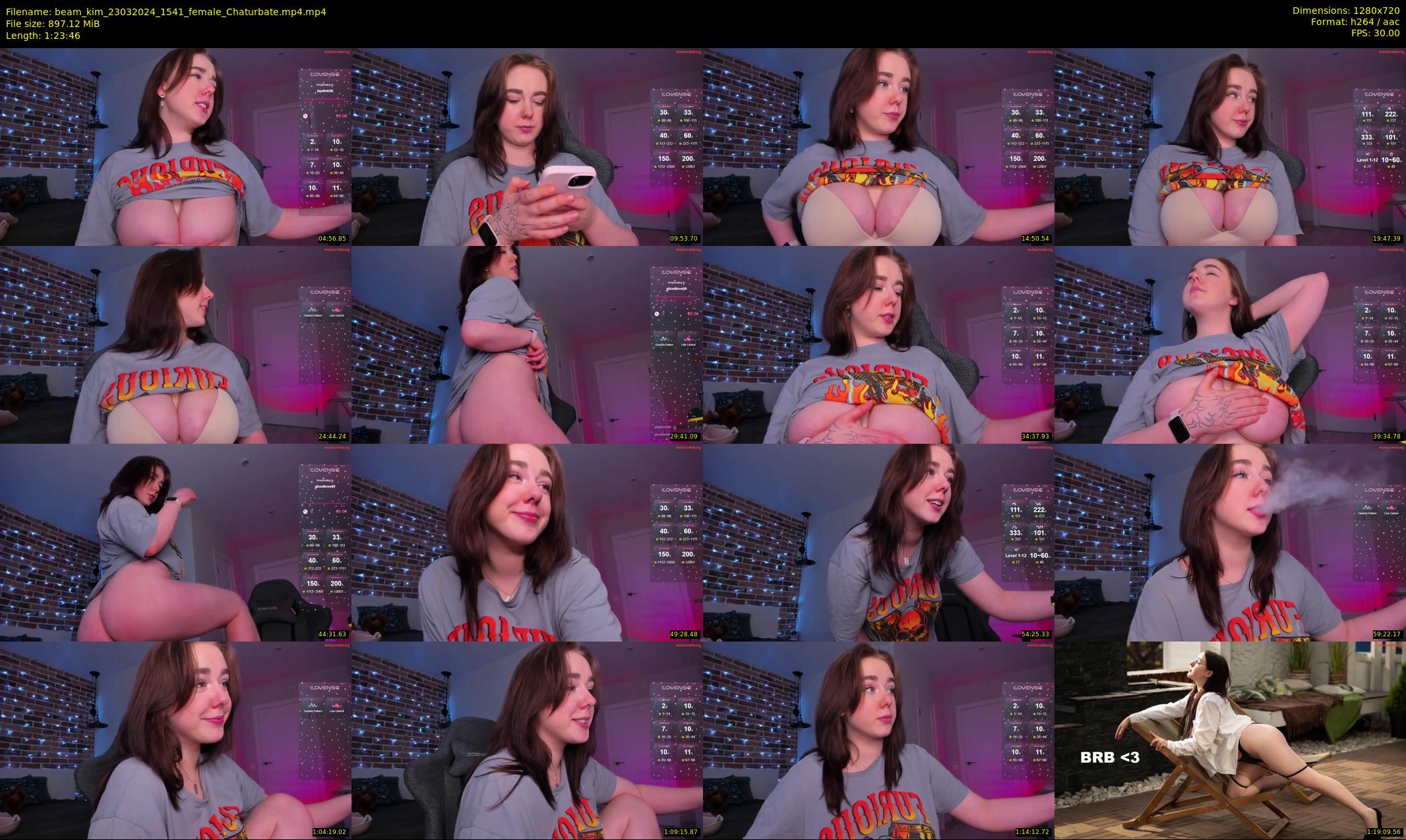 beam_kim — 84 minute Chaturbate female cam show recording, 720p, Mar 23, 2024