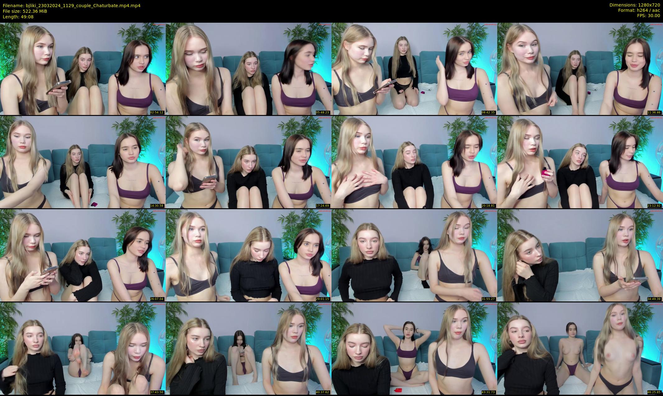 bjliki — 50 minute Chaturbate couple cam show recording, 720p, Mar 23, 2024