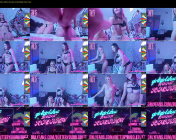 butterybubblebutt — 22 minute Chaturbate couple cam show recording, 720p, Mar 23, 2024