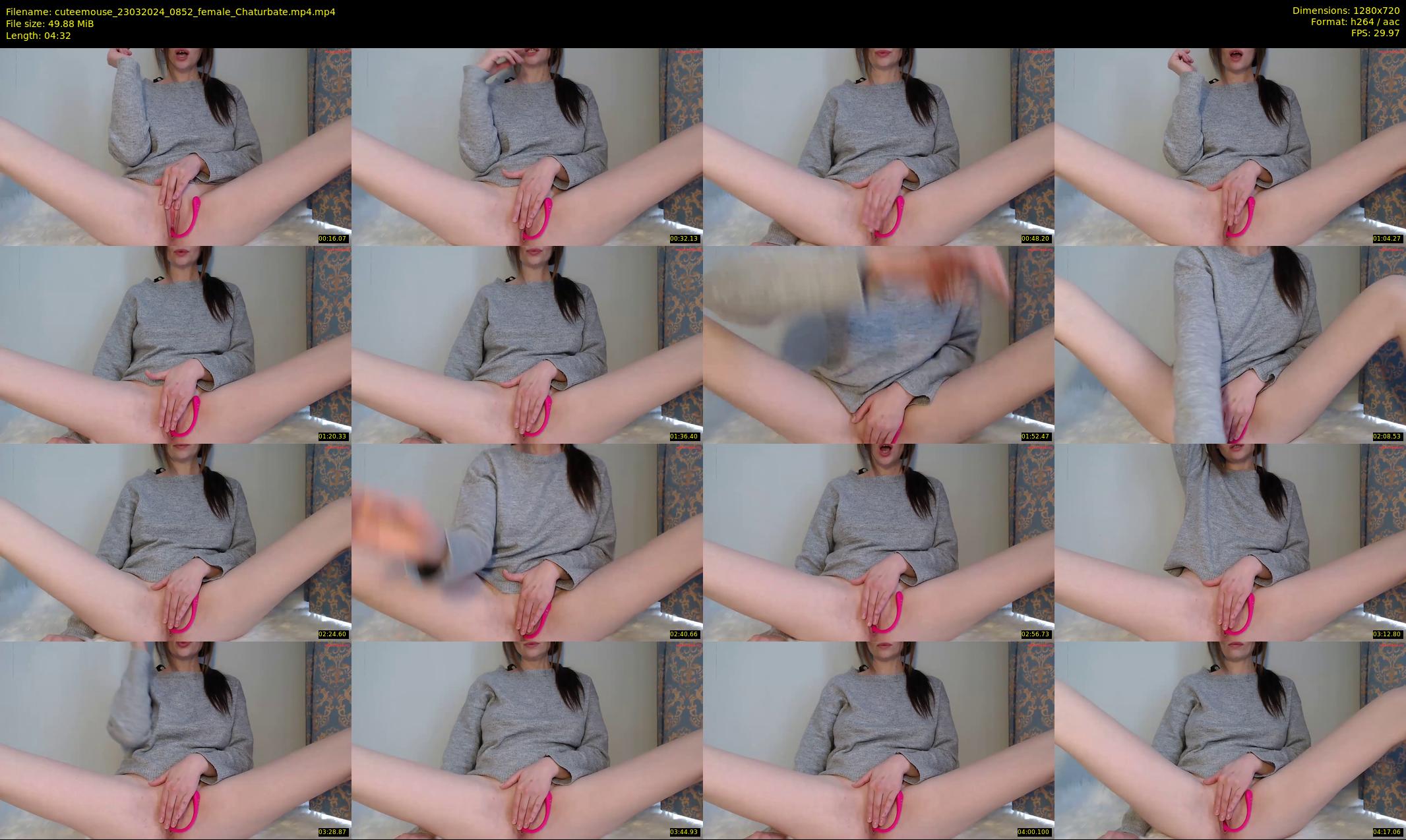 cuteemouse — 5 minute Chaturbate female cam show recording, 720p, Mar 23, 2024