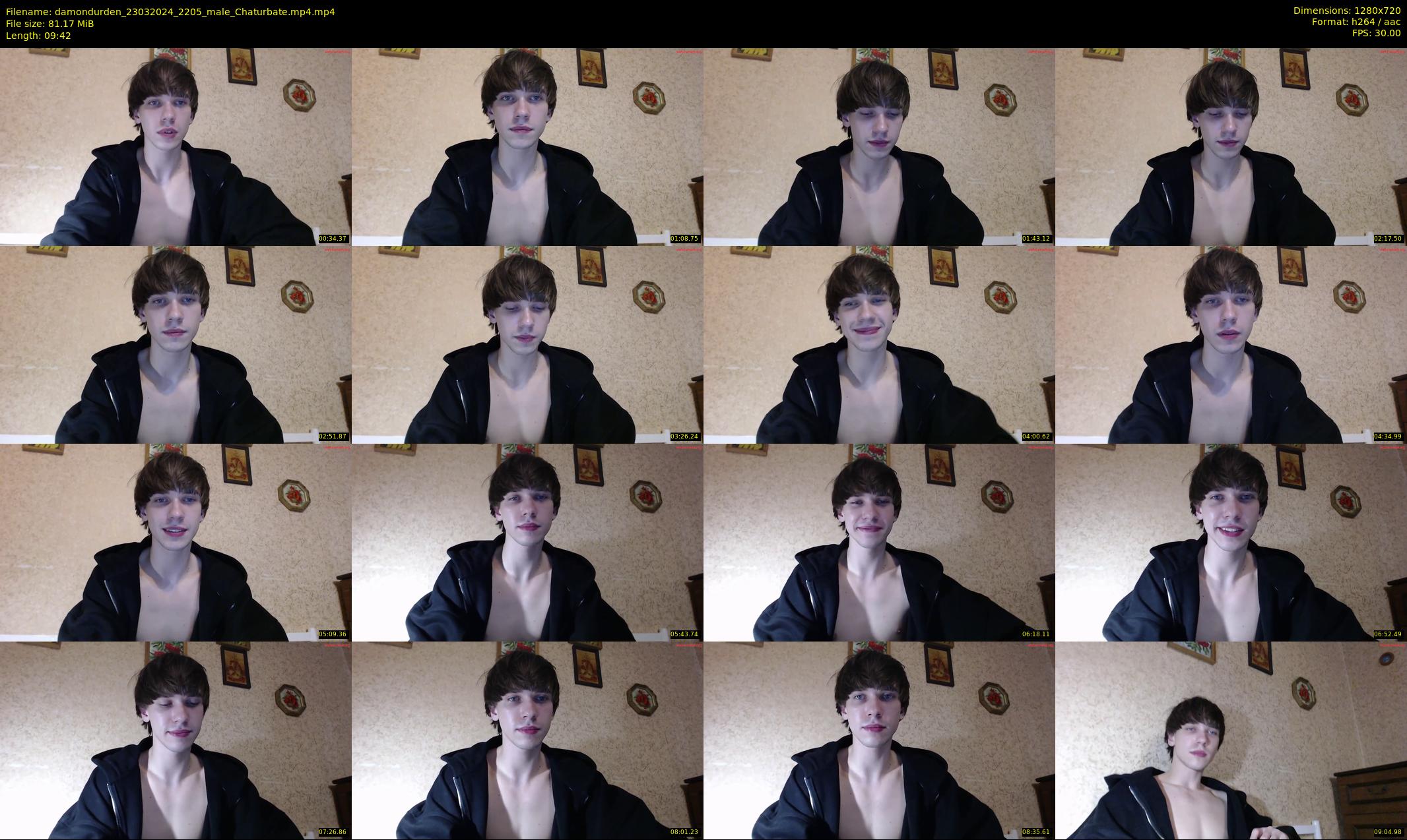 damondurden — 10 minute Chaturbate male cam show recording, 720p, Mar 23, 2024