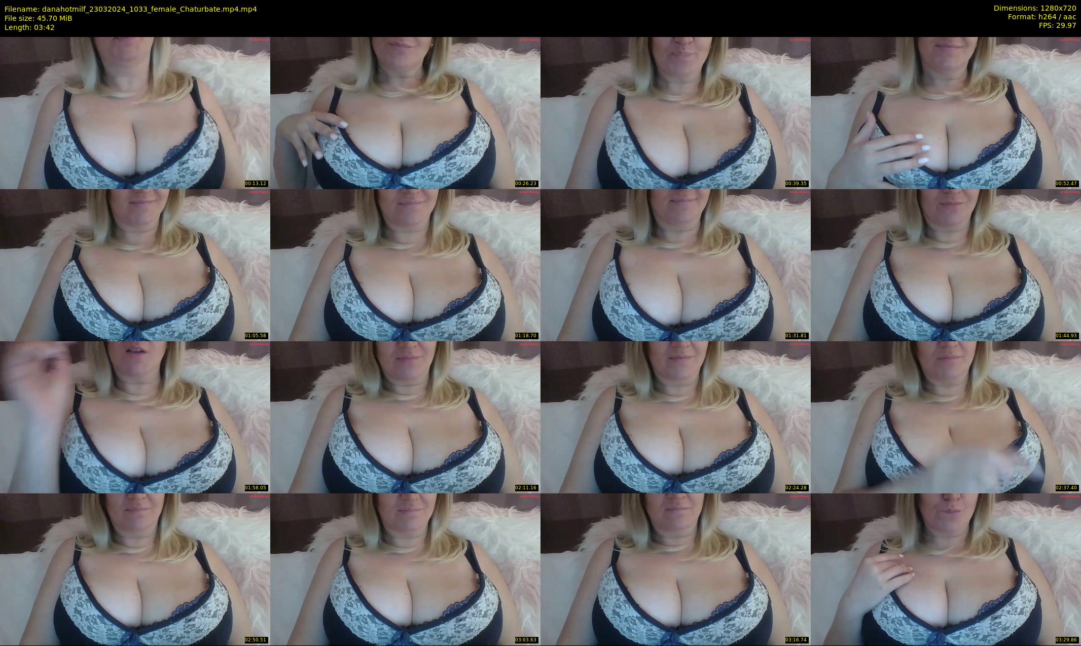 danahotmilf — 4 minute Chaturbate female cam show recording, 720p, Mar 23, 2024