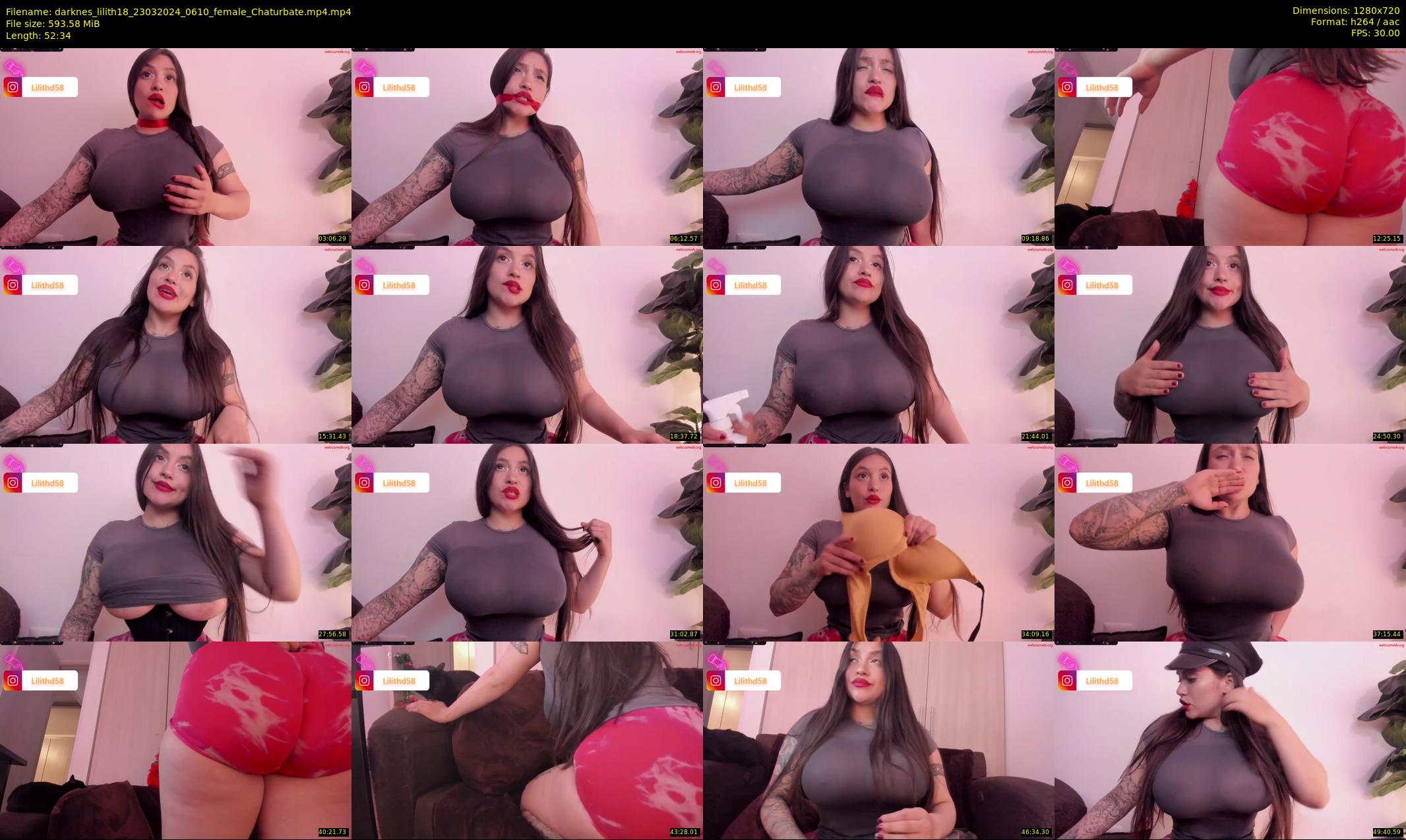 darknes_lilith18 — 53 minute Chaturbate female cam show recording, 720p, Mar 23, 2024