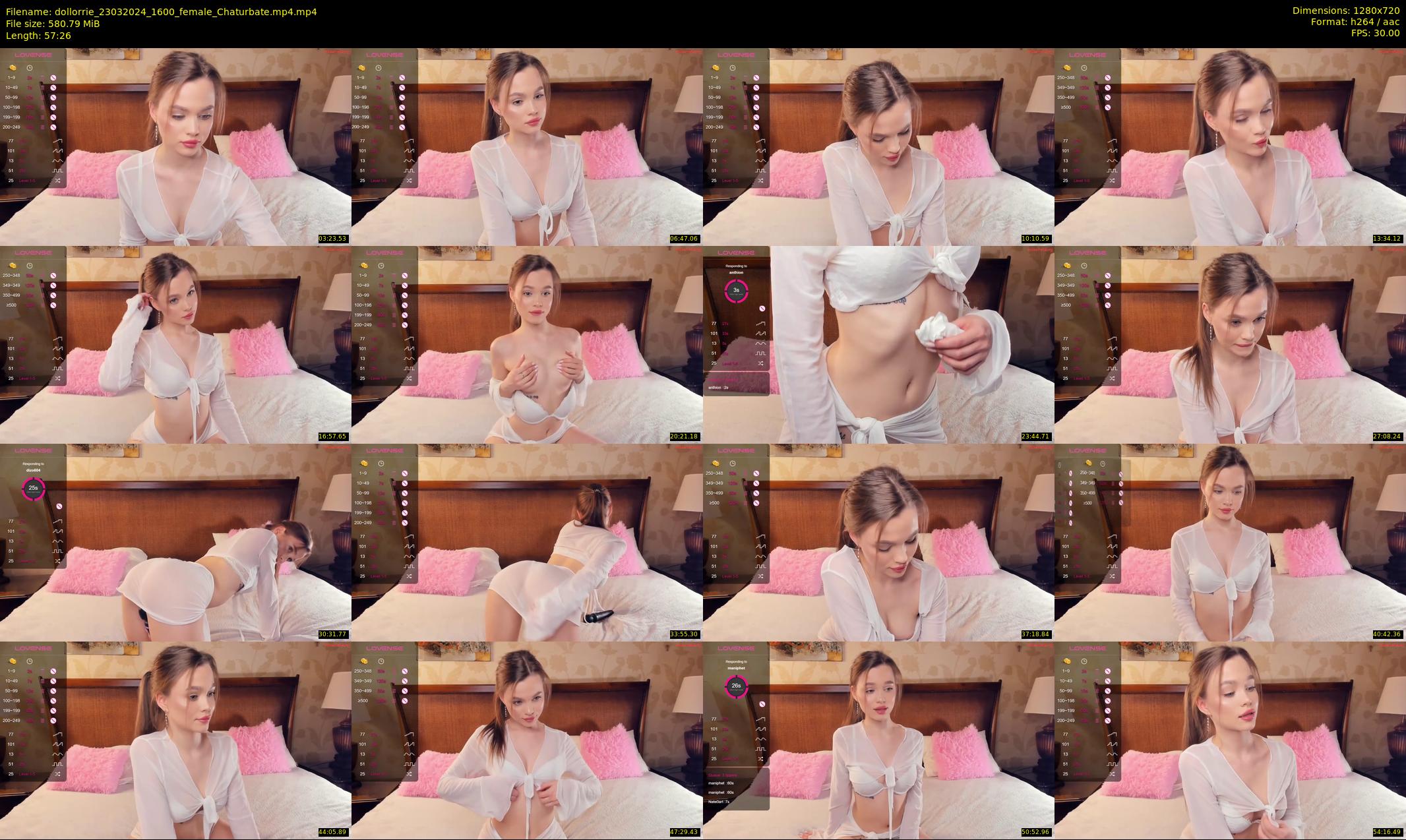 dollorrie — 58 minute Chaturbate couple cam show recording, 720p, Mar 23, 2024