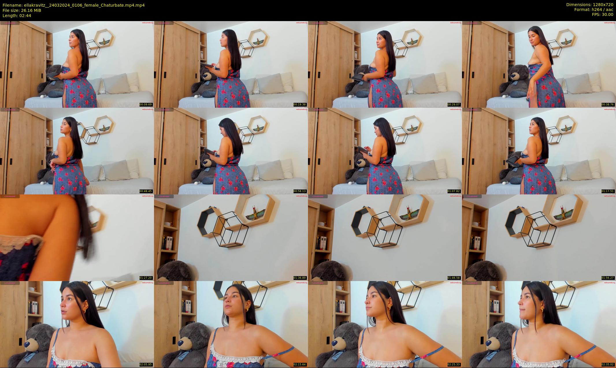 ellakravitz_ — 3 minute Chaturbate female cam show recording, 720p, Mar 24, 2024