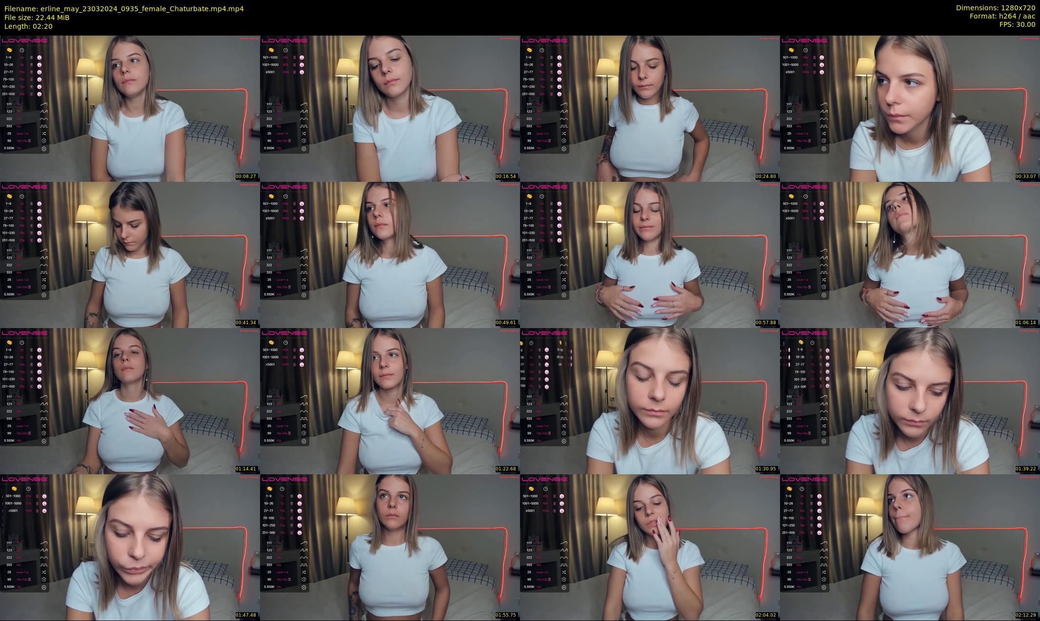 erline_may — 3 minute Chaturbate female cam show recording, 720p, Mar 23, 2024