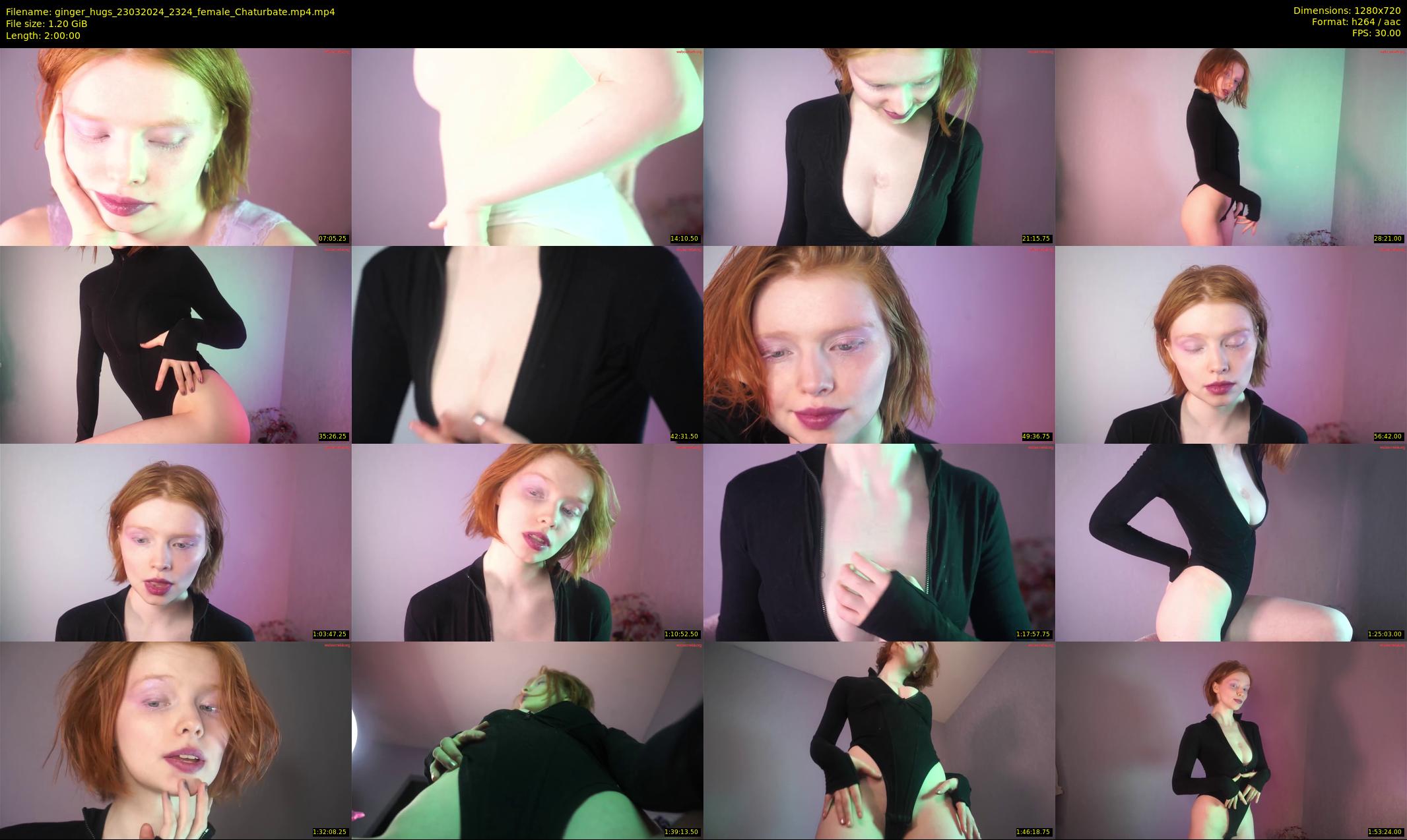 ginger_hugs — 120 minute Chaturbate female cam show recording, 720p, Mar 23, 2024