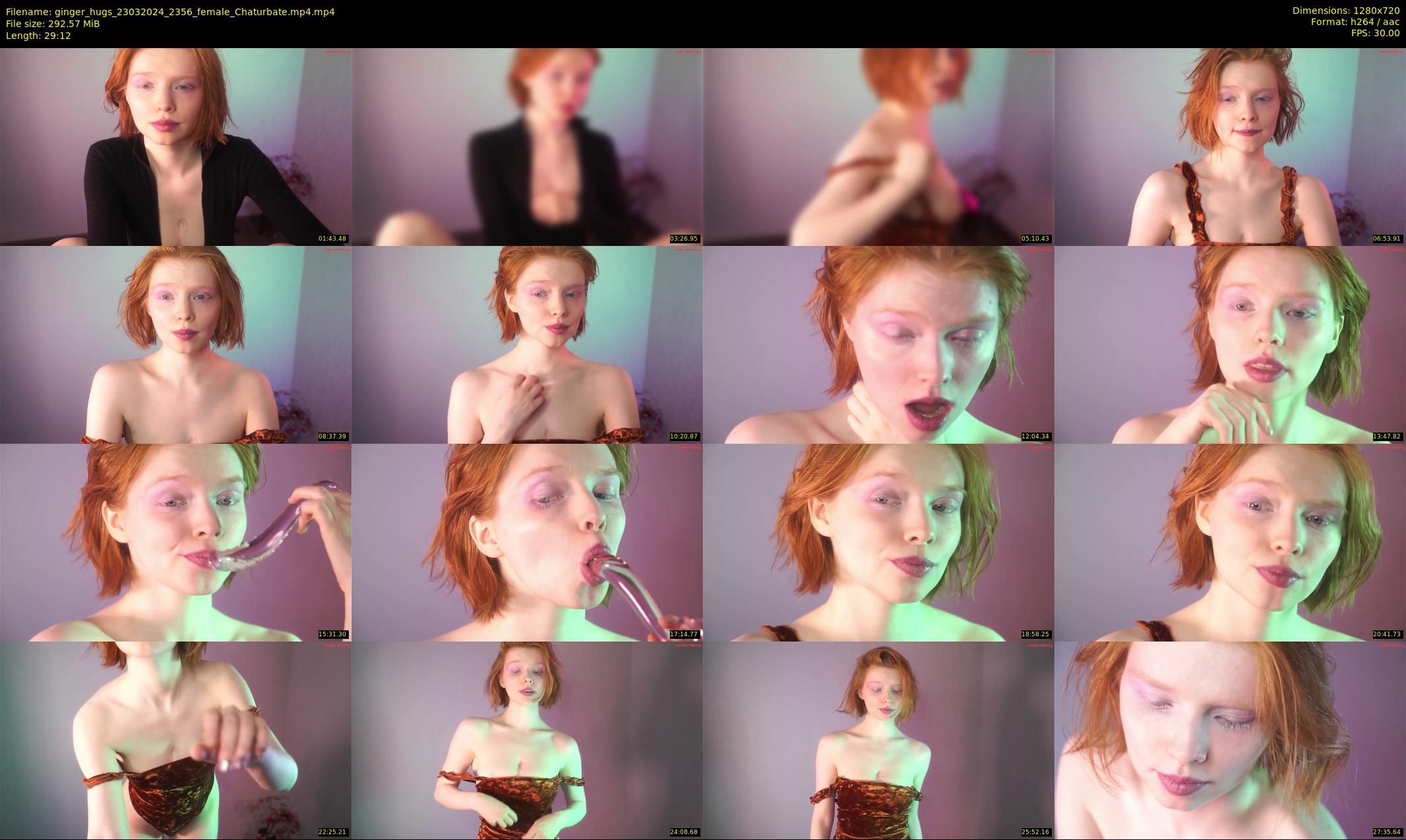 ginger_hugs — 30 minute Chaturbate female cam show recording, 720p, Mar 23, 2024