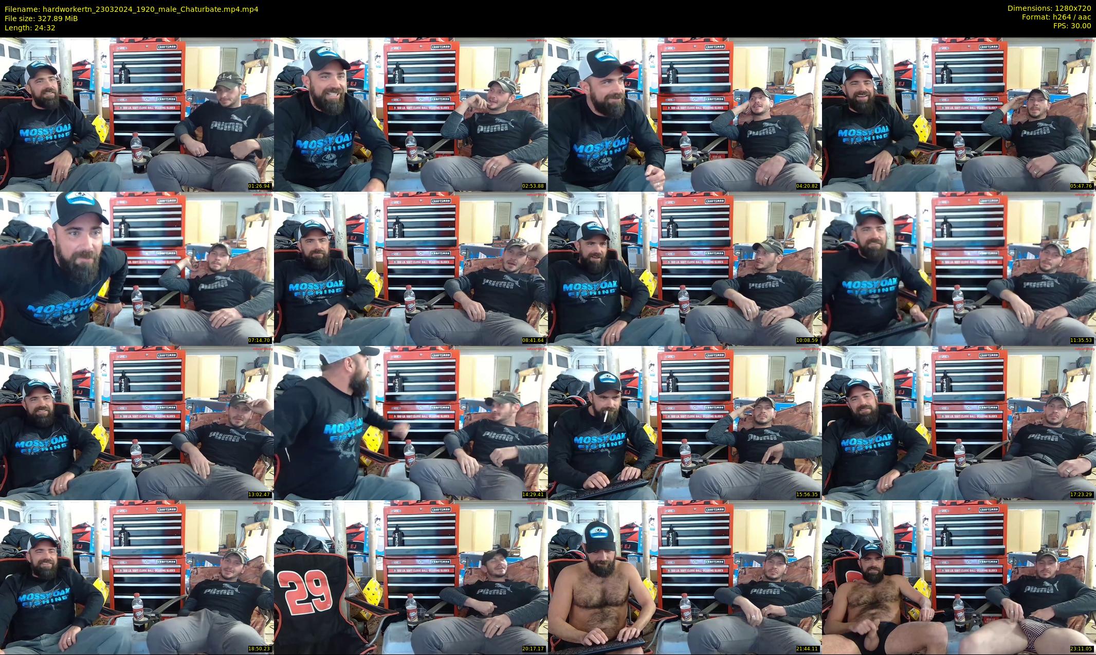 hardworkertn — 25 minute Chaturbate male cam show recording, 720p, Mar 23, 2024
