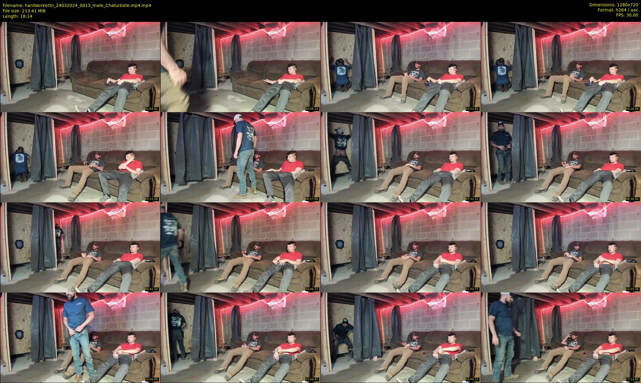 hardworkertn — 19 minute Chaturbate male cam show recording, 720p, Mar 24, 2024