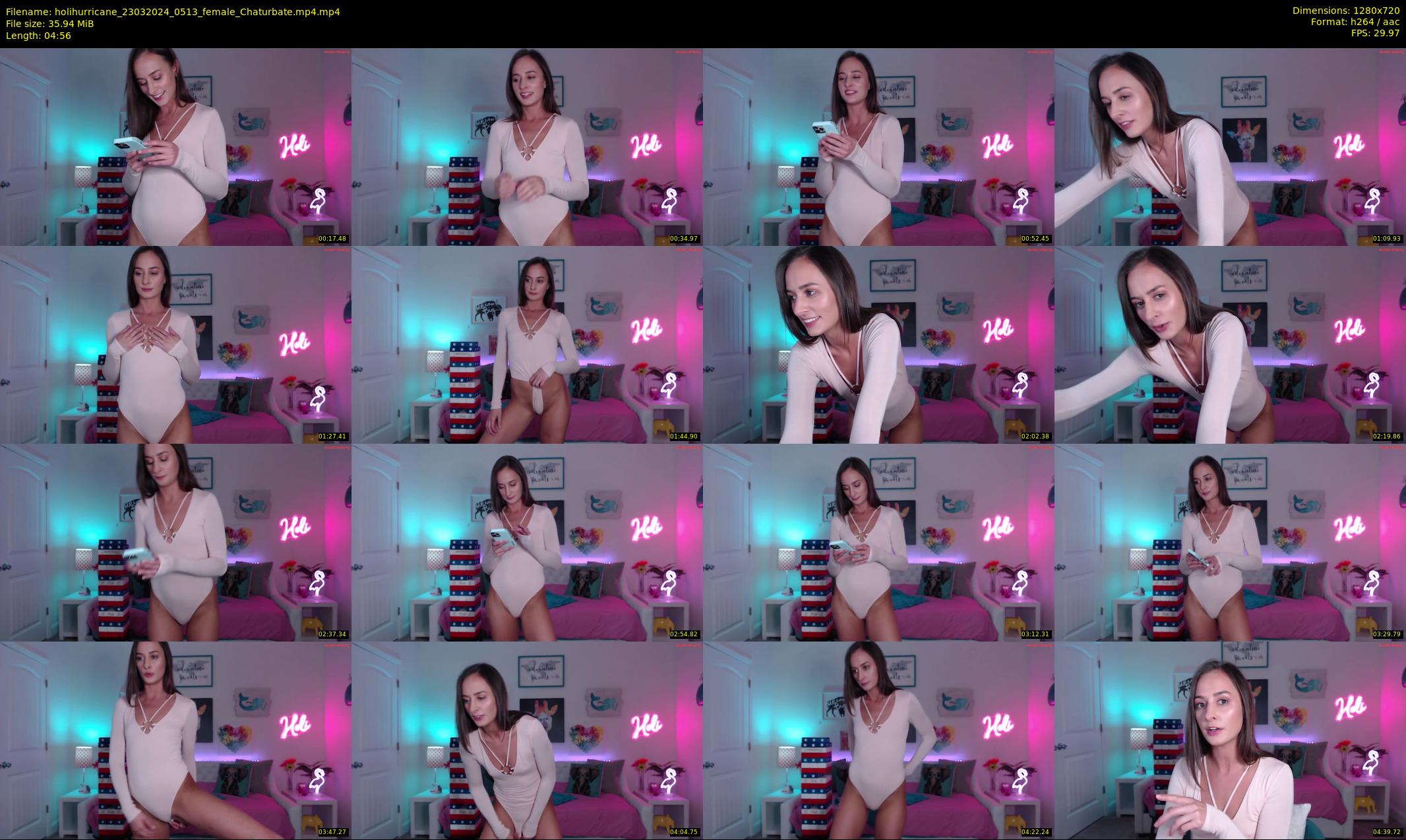 holihurricane — 5 minute Chaturbate female cam show recording, 720p, Mar 23, 2024