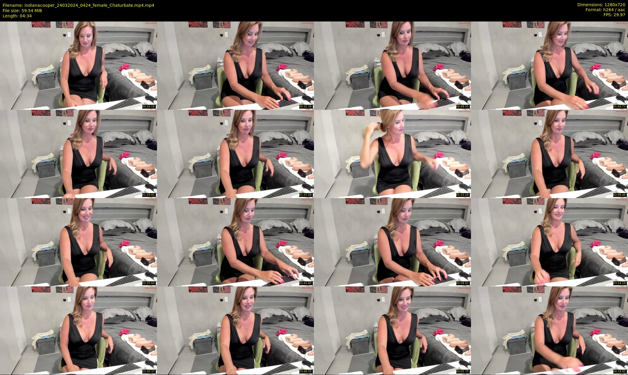indianacooper — 5 minute Chaturbate female cam show recording, 720p, Mar 24, 2024