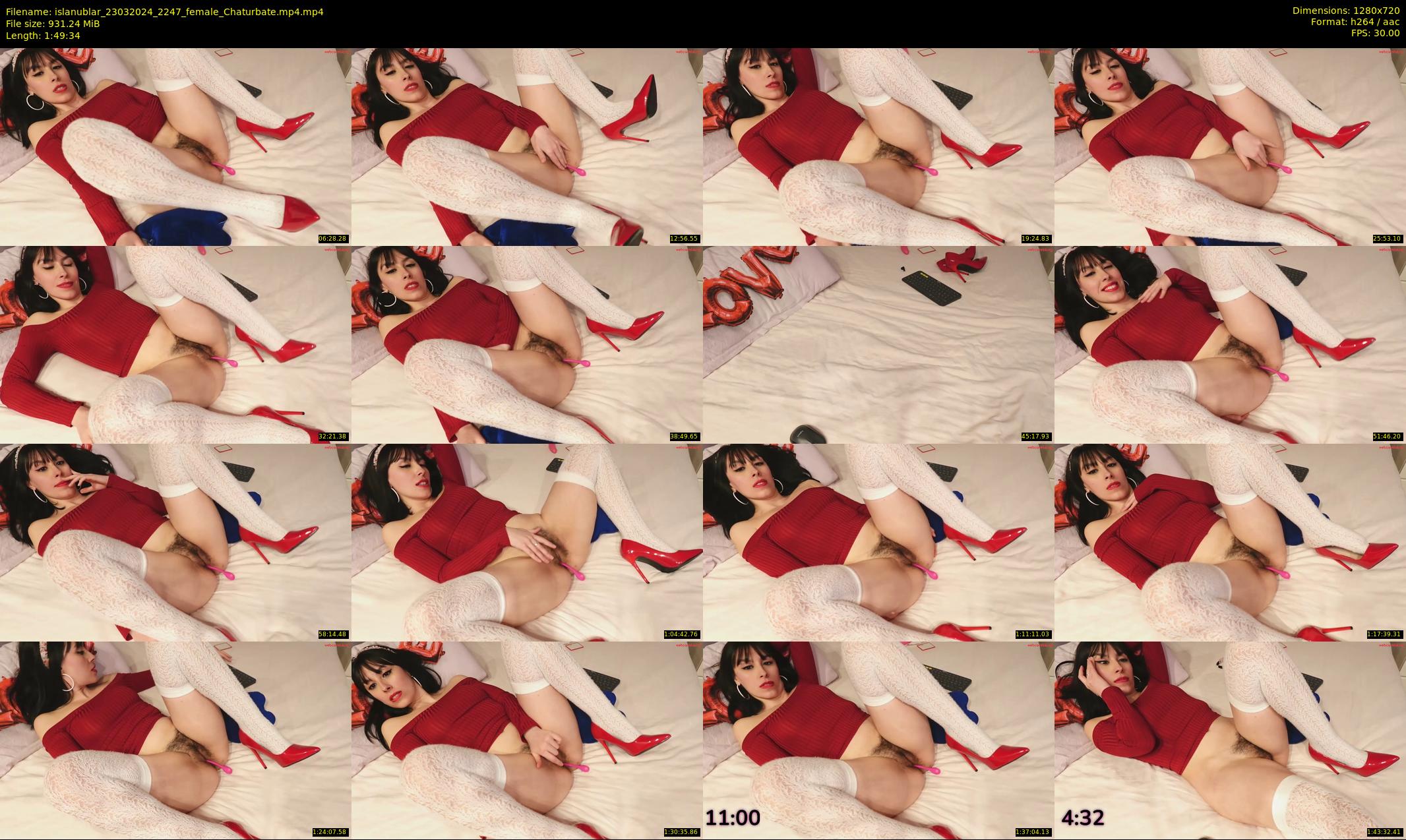 islanublar — 110 minute Chaturbate female cam show recording, 720p, Mar 23, 2024